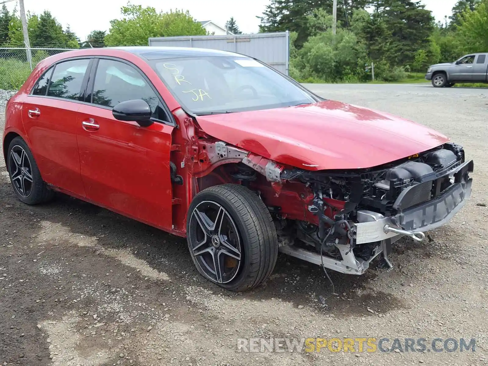 1 Photograph of a damaged car WDD3F4HBXKJ063778 MERCEDES-BENZ A 250 4MAT 2019