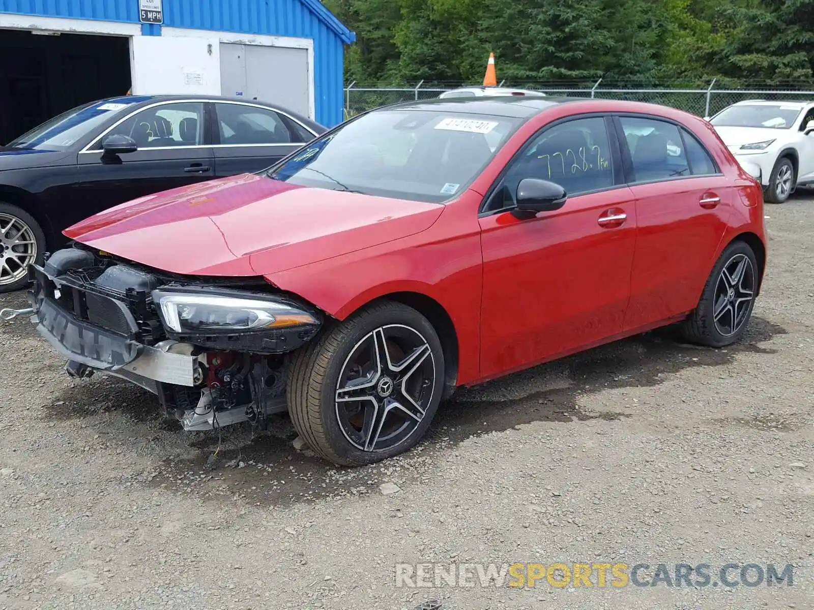 2 Photograph of a damaged car WDD3F4HBXKJ063778 MERCEDES-BENZ A 250 4MAT 2019