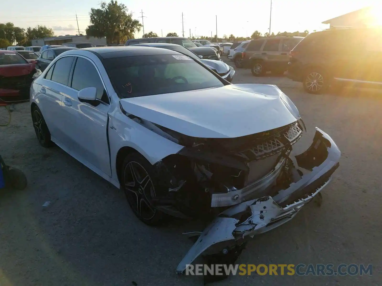 1 Photograph of a damaged car W1K3G5BB6LJ234829 MERCEDES-BENZ A 35 AMG 2020