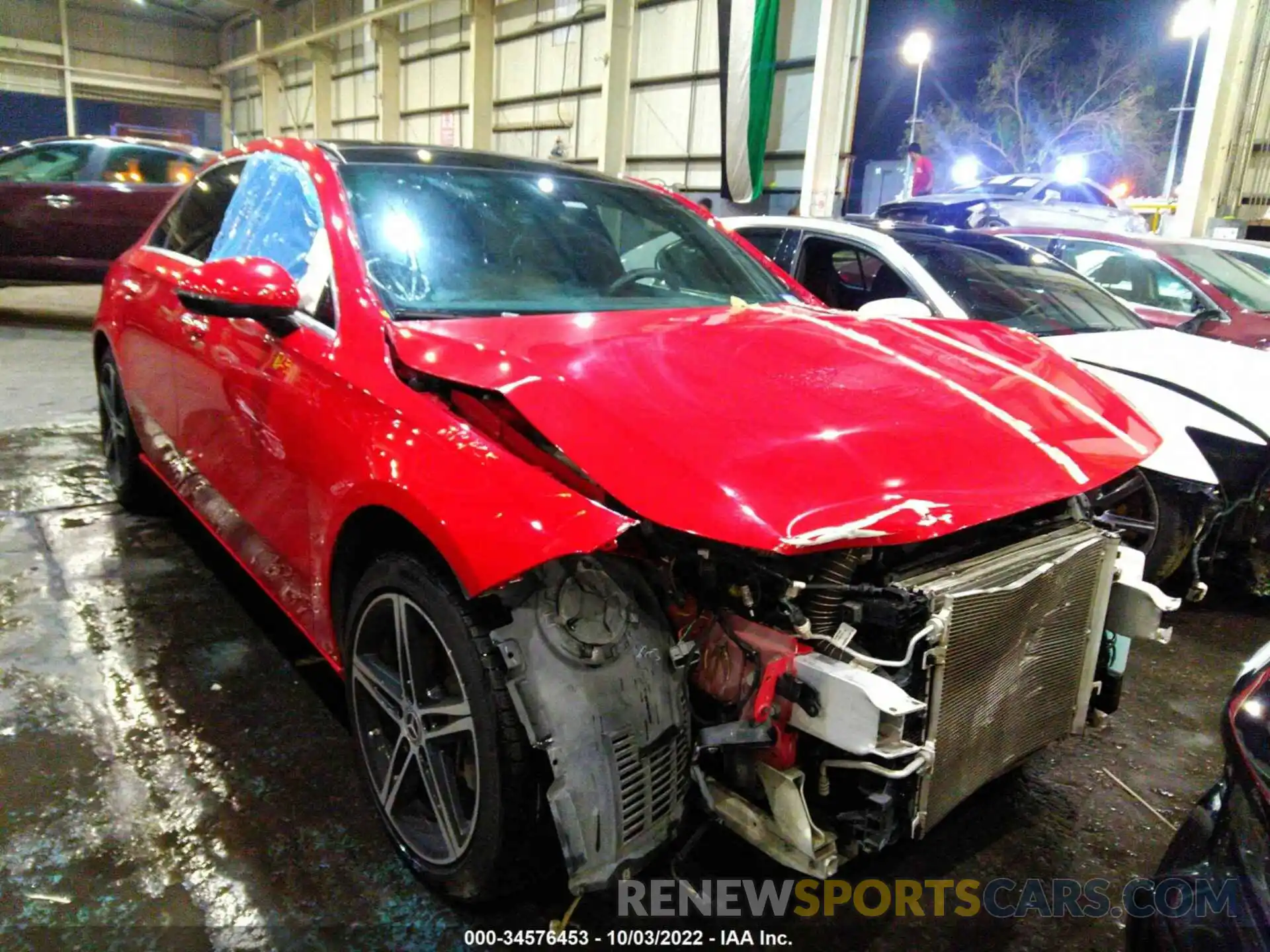 1 Photograph of a damaged car 00D3G4EB2KW022453 MERCEDES-BENZ A-CLASS 2019