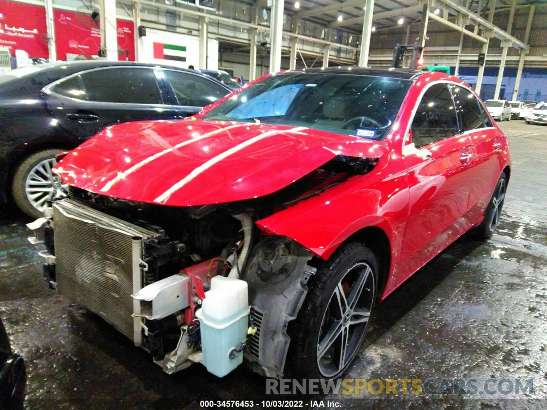 2 Photograph of a damaged car 00D3G4EB2KW022453 MERCEDES-BENZ A-CLASS 2019