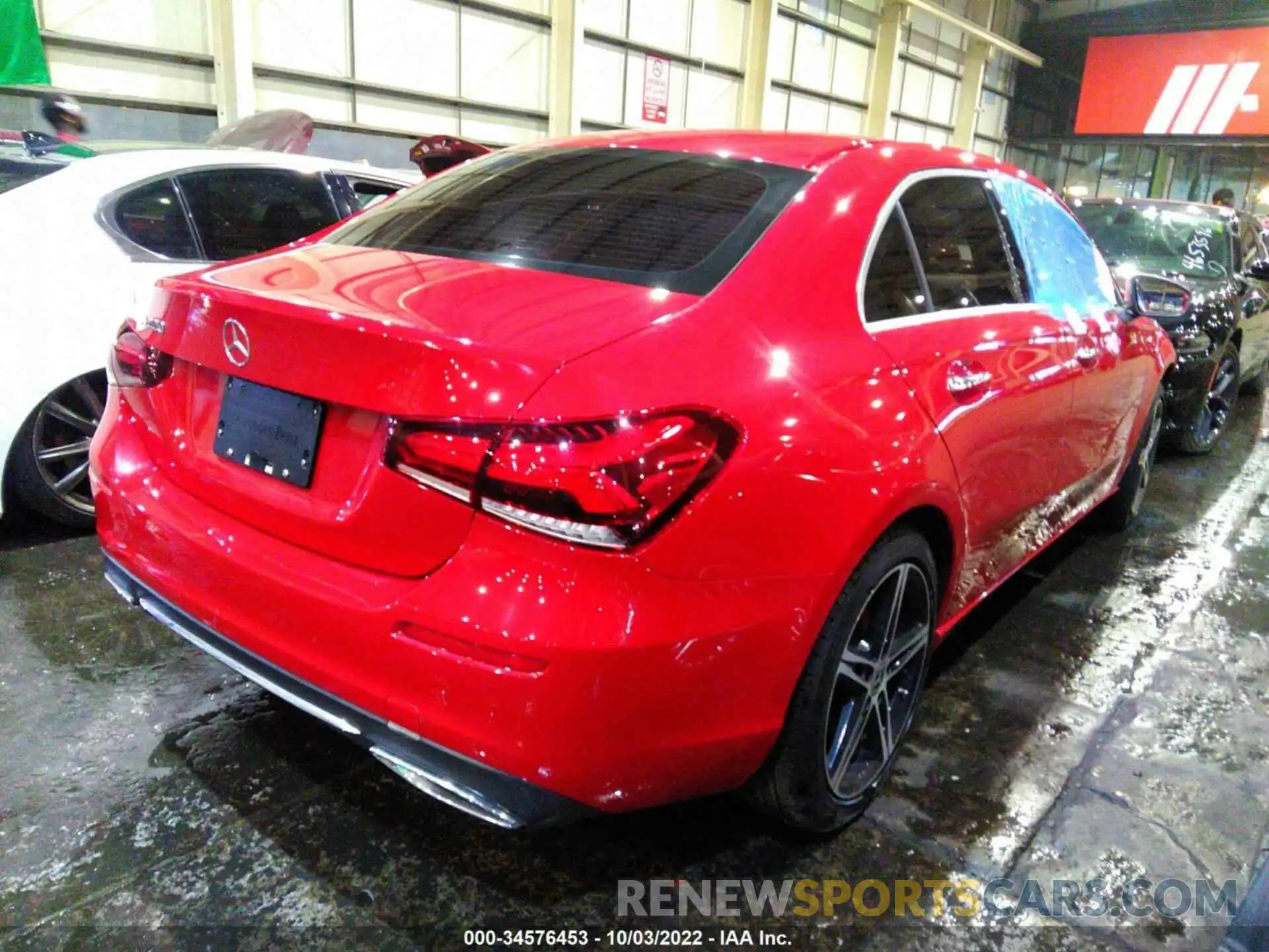 4 Photograph of a damaged car 00D3G4EB2KW022453 MERCEDES-BENZ A-CLASS 2019