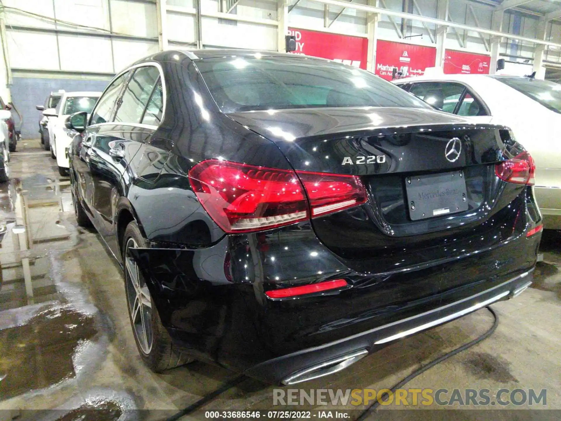 3 Photograph of a damaged car 00D3G4EB6KW013545 MERCEDES-BENZ A-CLASS 2019