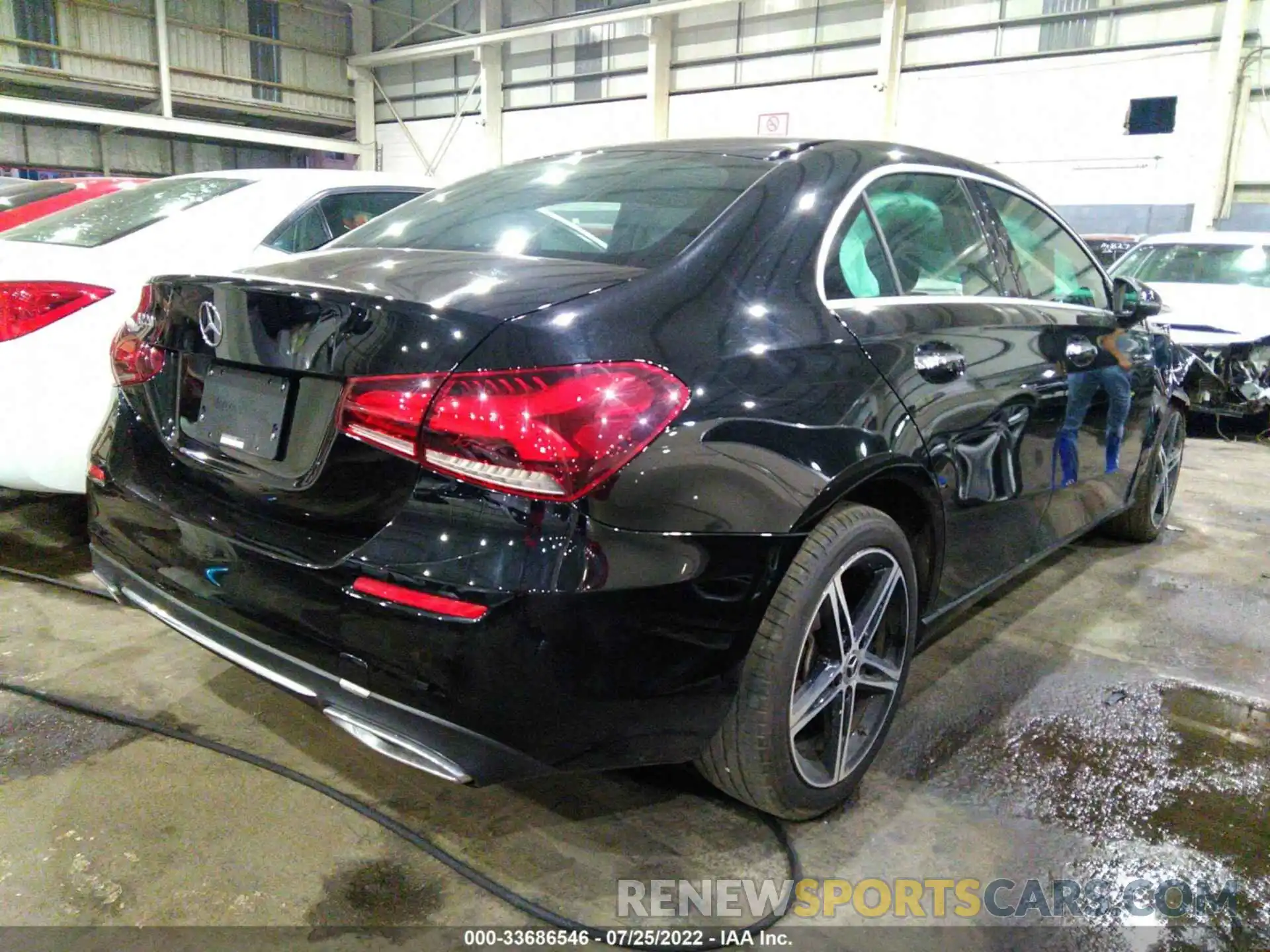 4 Photograph of a damaged car 00D3G4EB6KW013545 MERCEDES-BENZ A-CLASS 2019