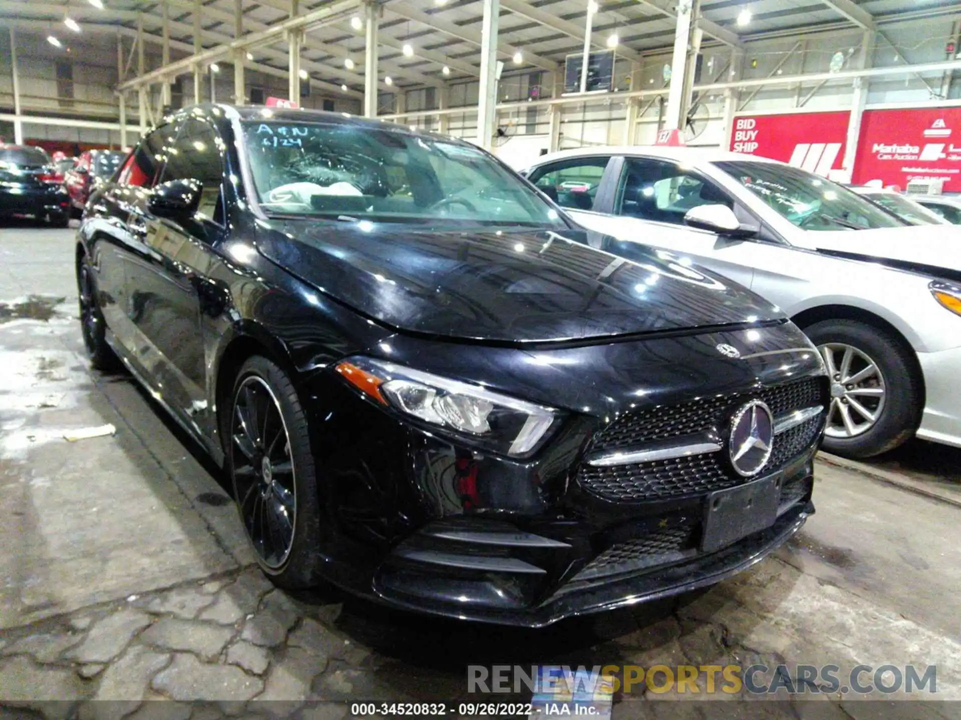 1 Photograph of a damaged car 00D3G4EB9KW015497 MERCEDES-BENZ A-CLASS 2019