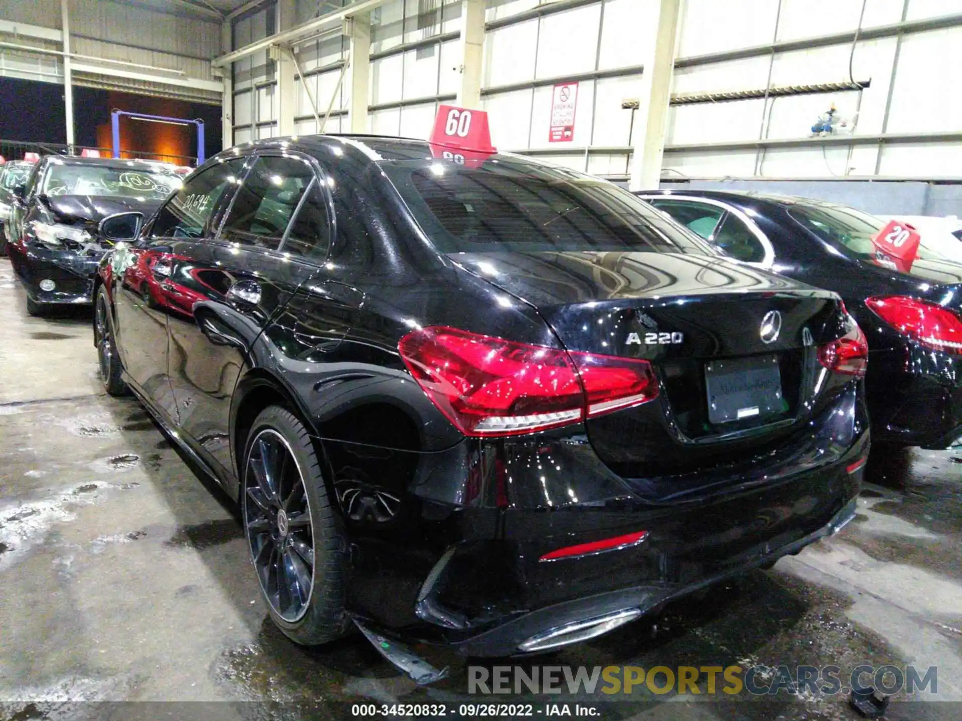 3 Photograph of a damaged car 00D3G4EB9KW015497 MERCEDES-BENZ A-CLASS 2019