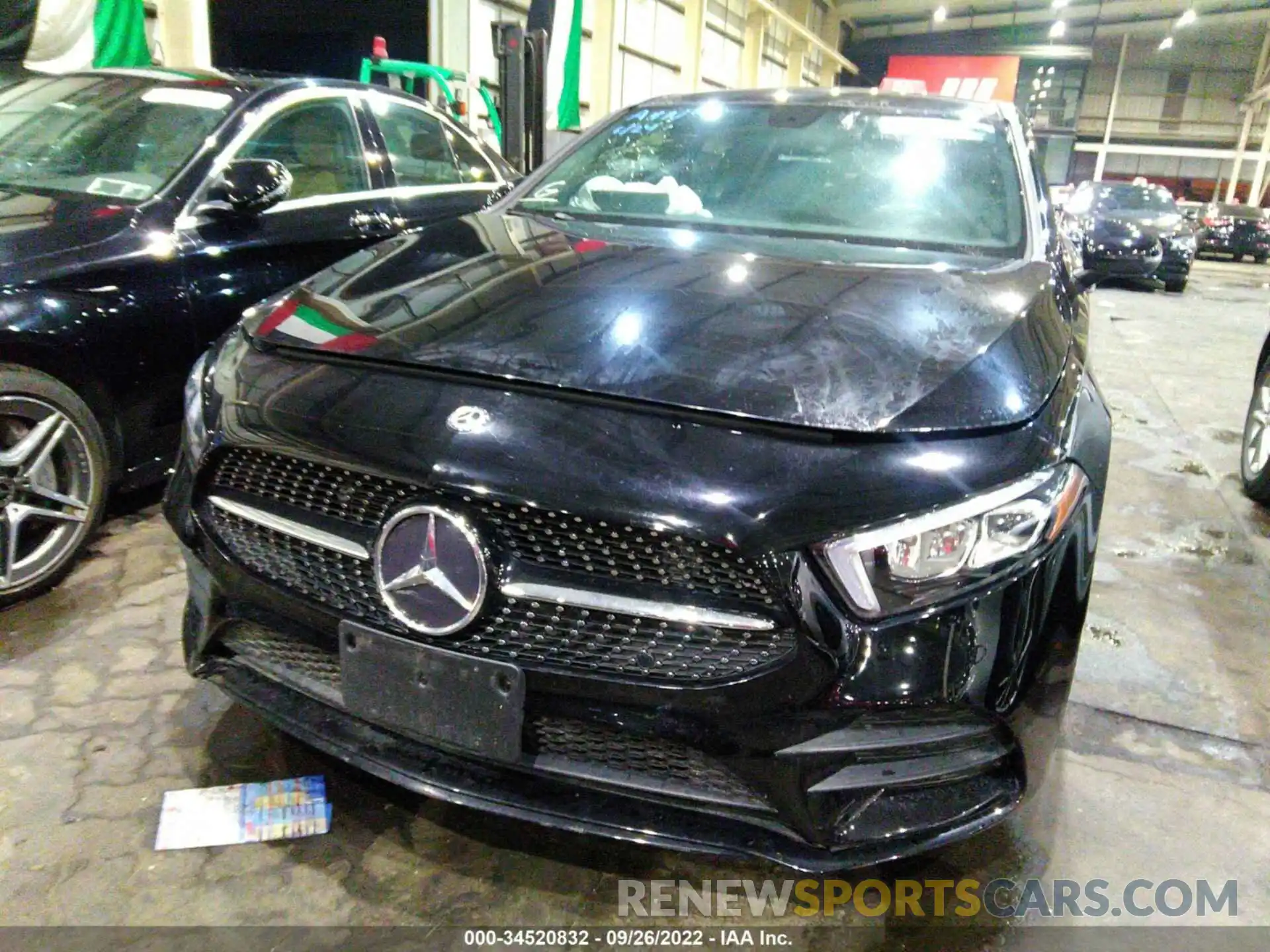 6 Photograph of a damaged car 00D3G4EB9KW015497 MERCEDES-BENZ A-CLASS 2019