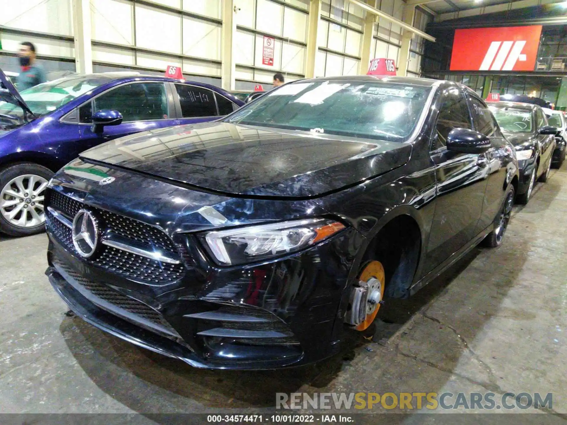 2 Photograph of a damaged car 00D3G4EBXKW024273 MERCEDES-BENZ A-CLASS 2019