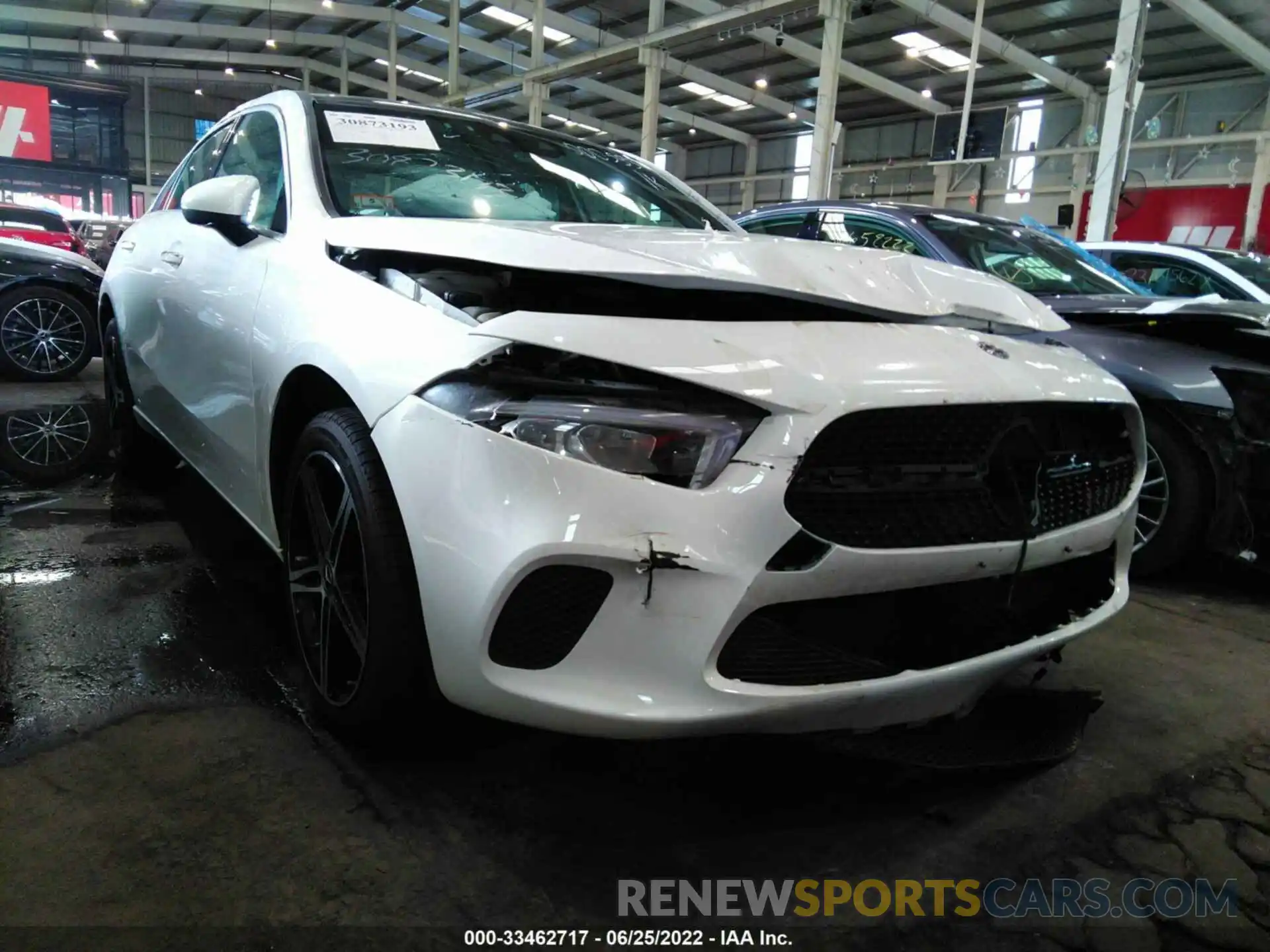 1 Photograph of a damaged car 00D3G4FB9KW000593 MERCEDES-BENZ A-CLASS 2019