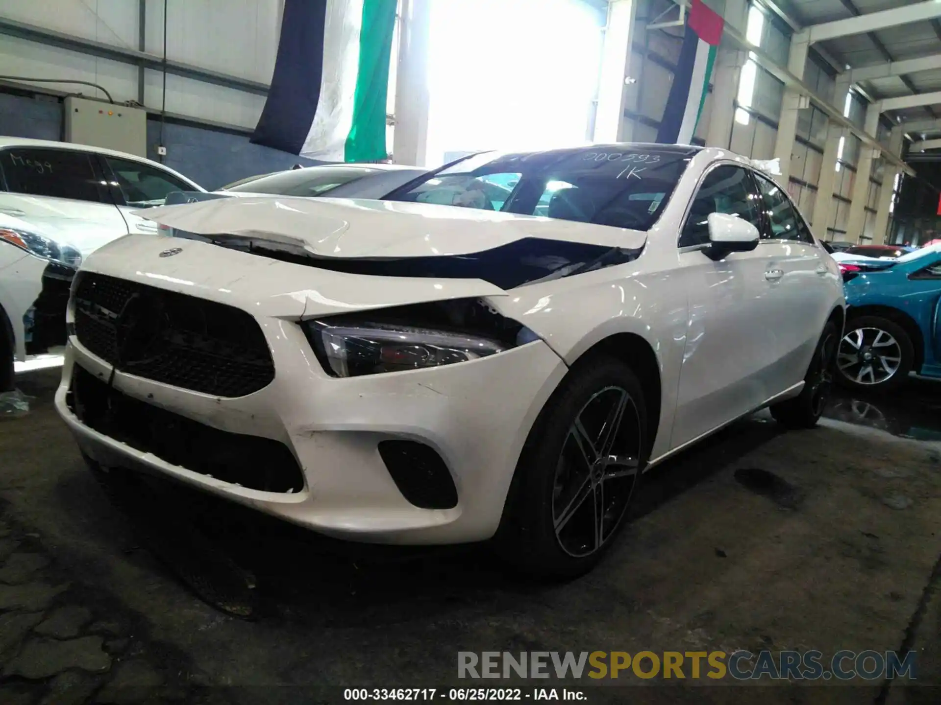 2 Photograph of a damaged car 00D3G4FB9KW000593 MERCEDES-BENZ A-CLASS 2019