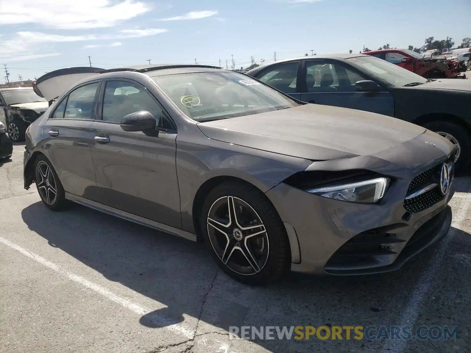 1 Photograph of a damaged car WDD3G4EB0KW001701 MERCEDES-BENZ A-CLASS 2019