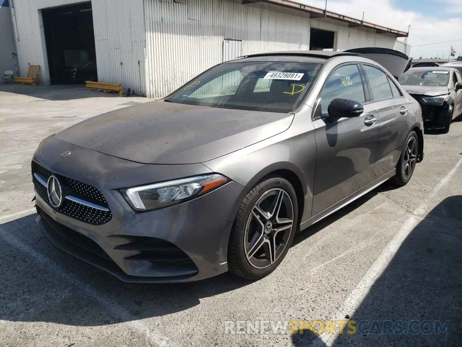 2 Photograph of a damaged car WDD3G4EB0KW001701 MERCEDES-BENZ A-CLASS 2019