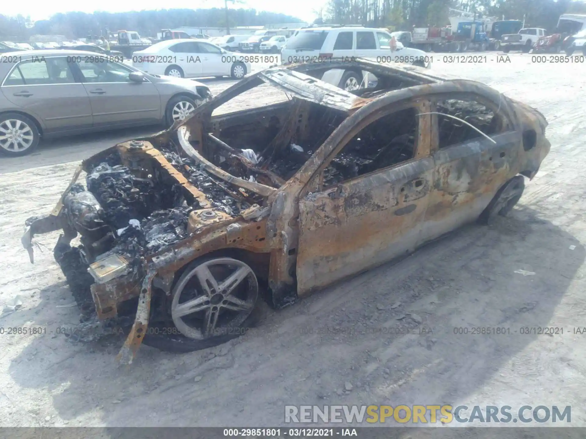 2 Photograph of a damaged car WDD3G4EB0KW002363 MERCEDES-BENZ A-CLASS 2019