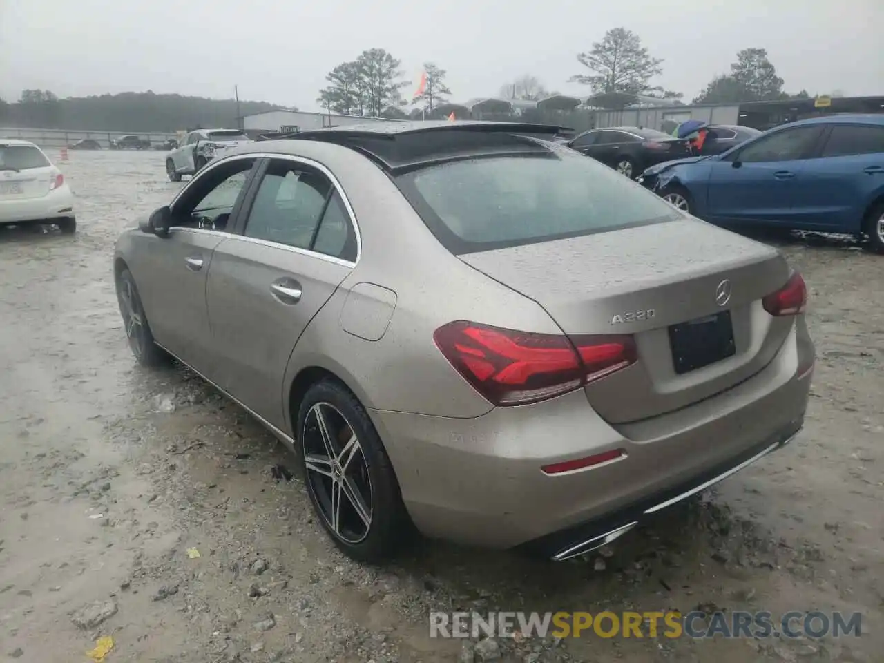 3 Photograph of a damaged car WDD3G4EB0KW003285 MERCEDES-BENZ A-CLASS 2019