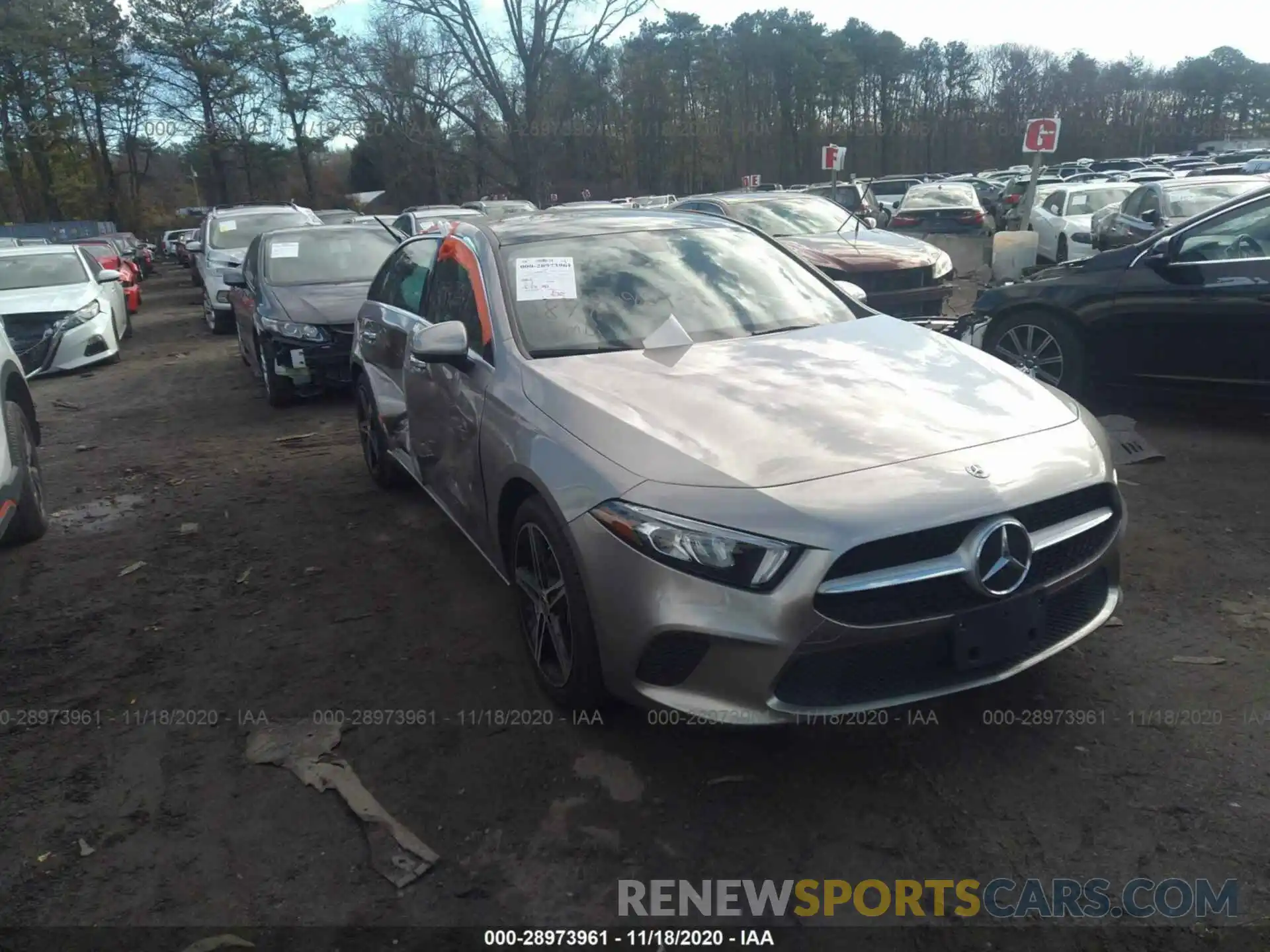 1 Photograph of a damaged car WDD3G4EB0KW013587 MERCEDES-BENZ A-CLASS 2019