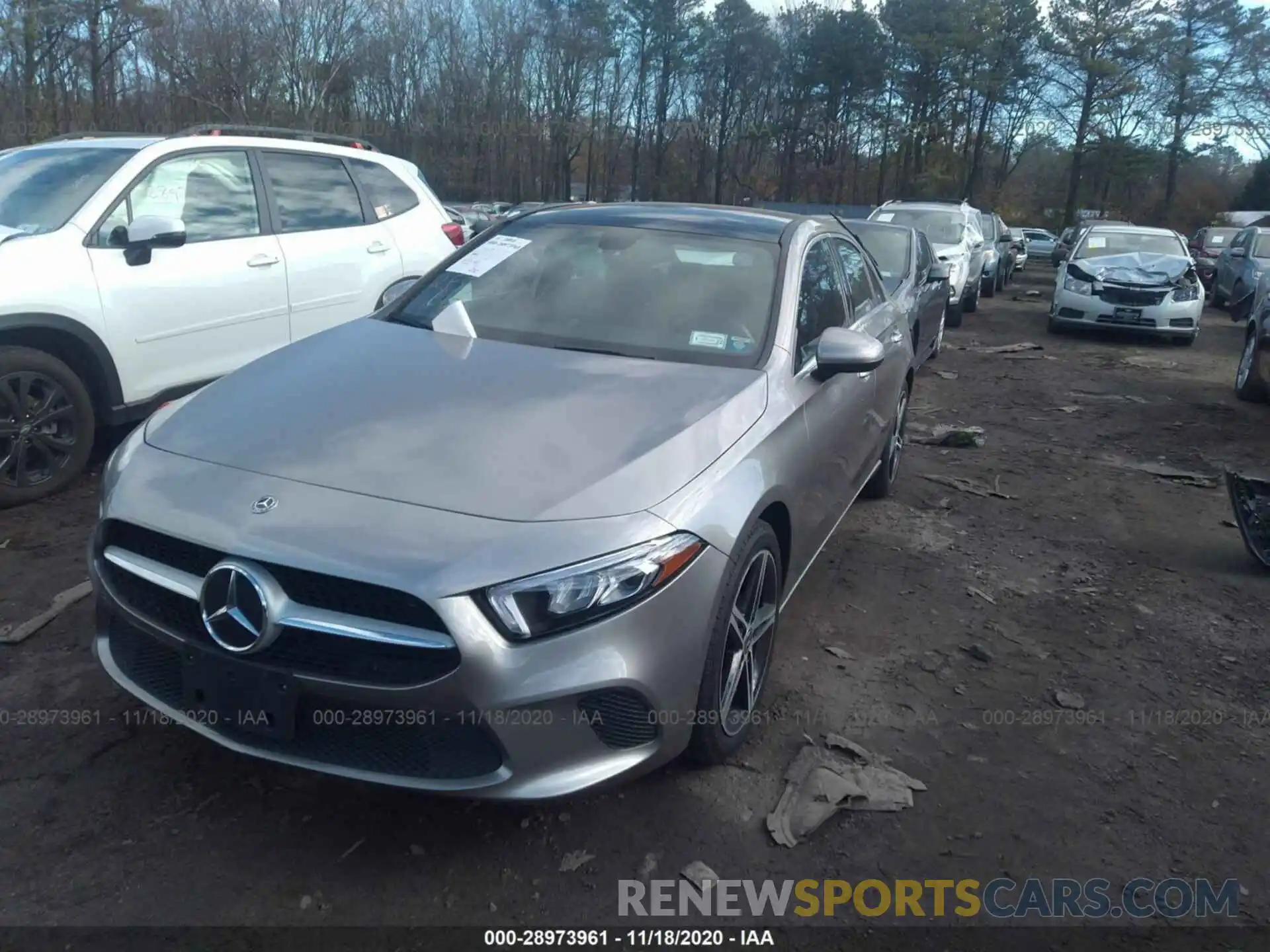 2 Photograph of a damaged car WDD3G4EB0KW013587 MERCEDES-BENZ A-CLASS 2019