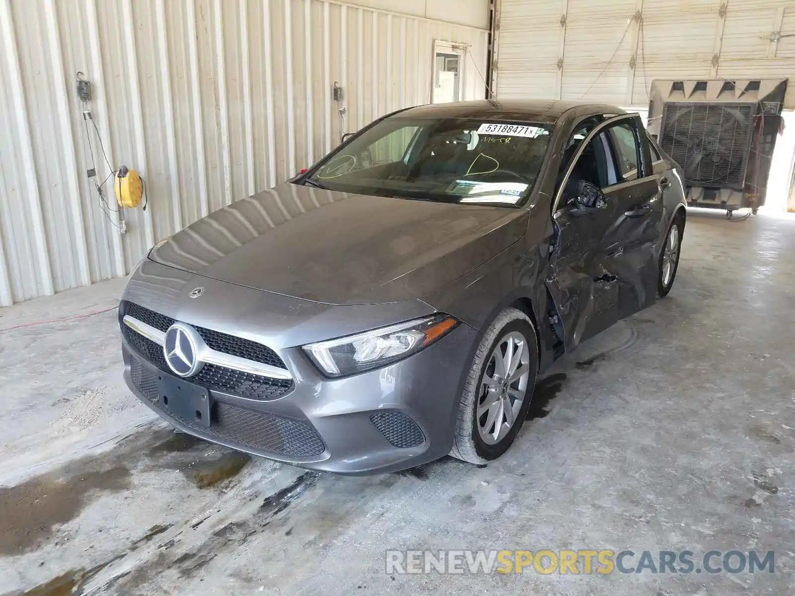 2 Photograph of a damaged car WDD3G4EB0KW020832 MERCEDES-BENZ A-CLASS 2019