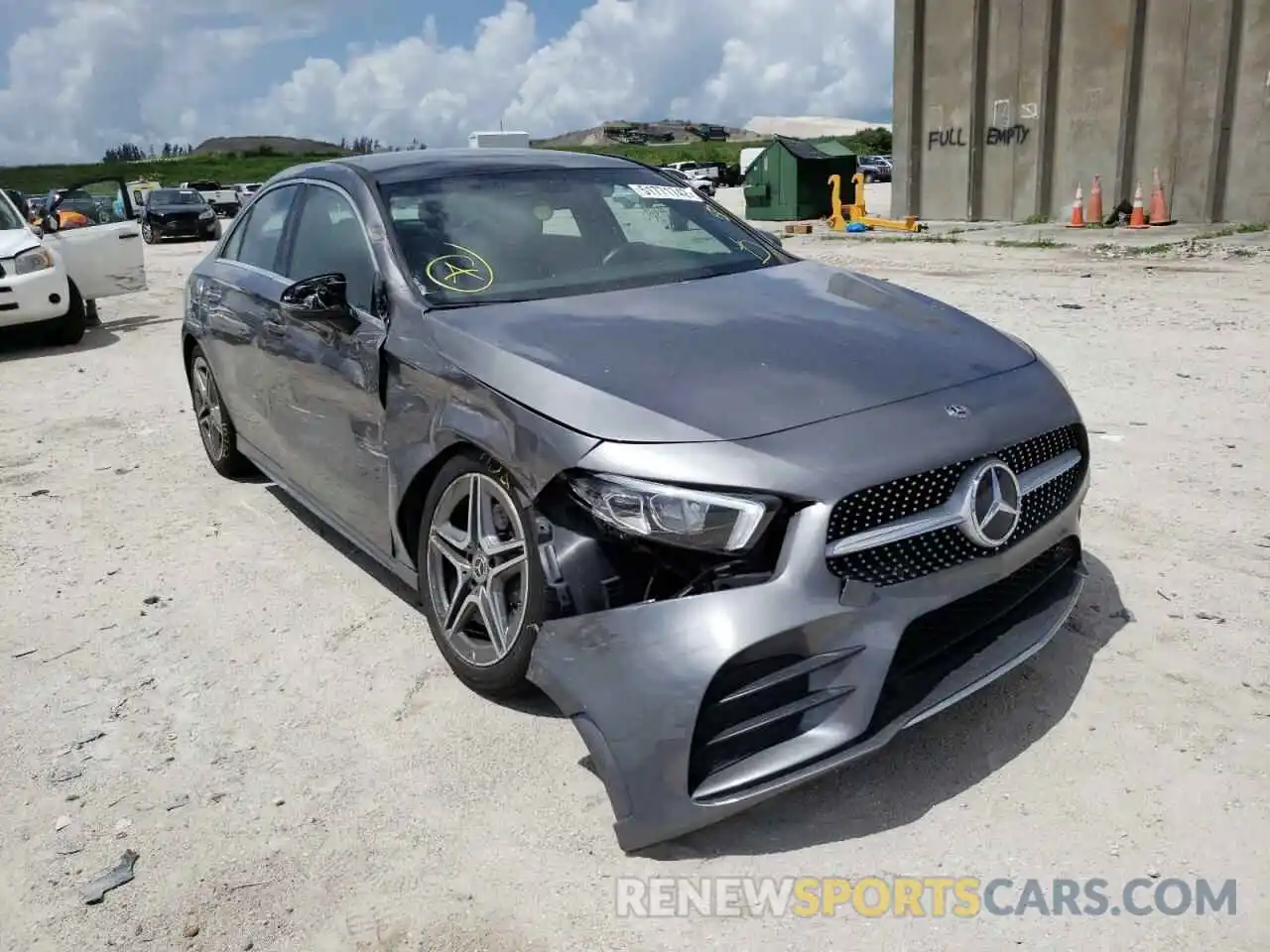 1 Photograph of a damaged car WDD3G4EB0KW023505 MERCEDES-BENZ A-CLASS 2019