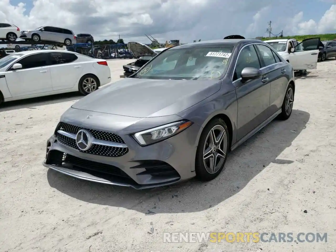 2 Photograph of a damaged car WDD3G4EB0KW023505 MERCEDES-BENZ A-CLASS 2019