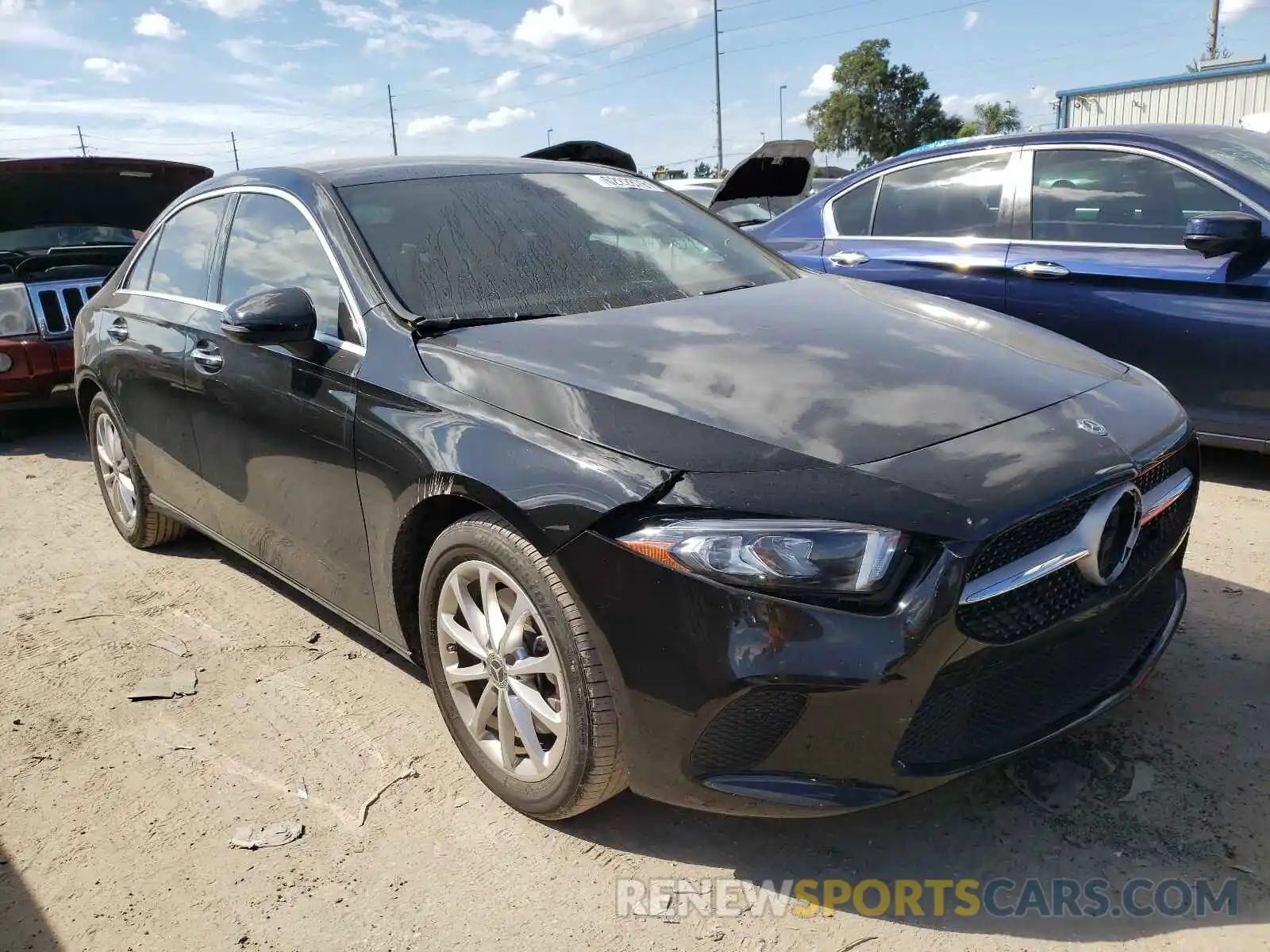 1 Photograph of a damaged car WDD3G4EB0KW023715 MERCEDES-BENZ A-CLASS 2019