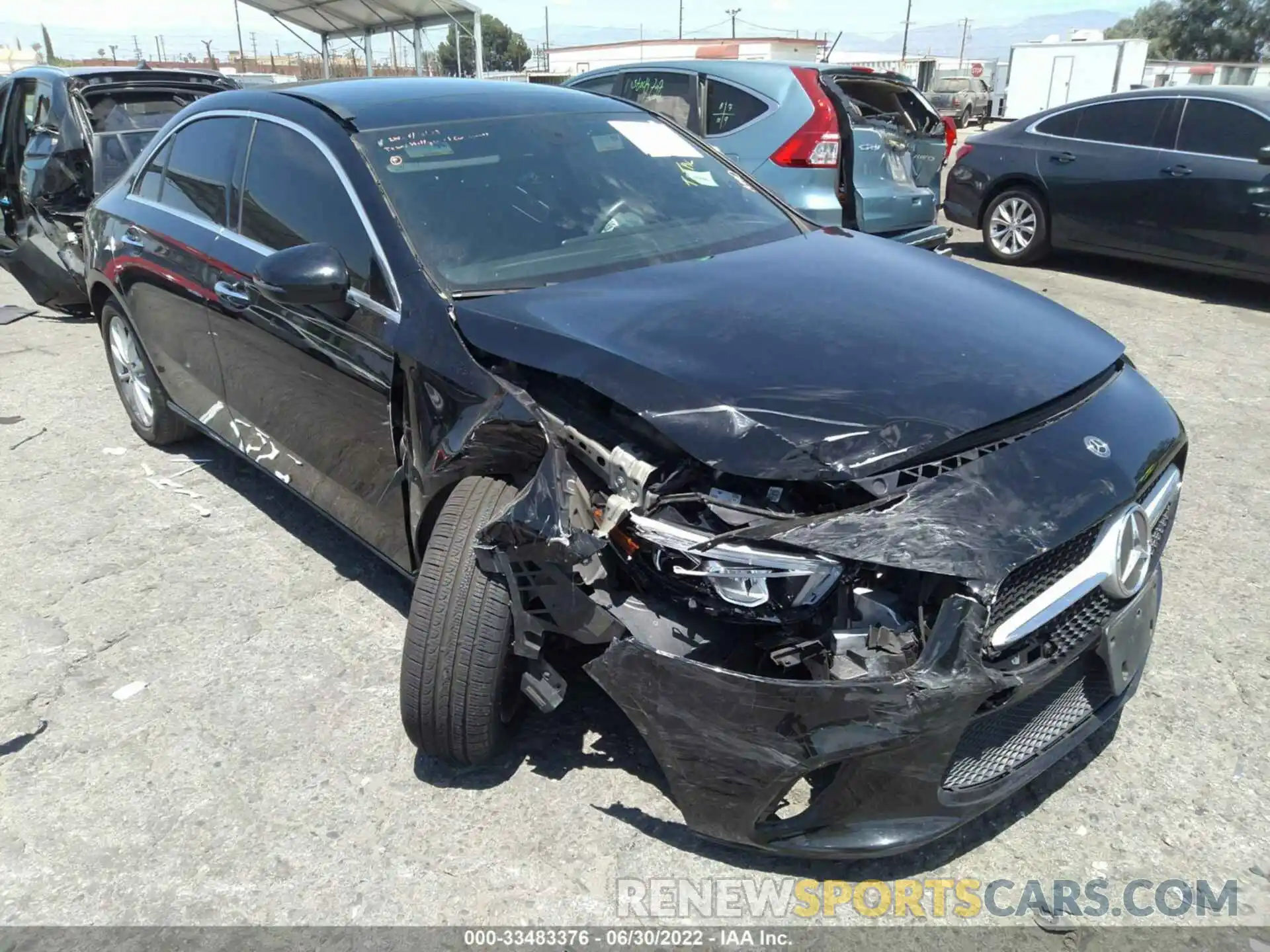 1 Photograph of a damaged car WDD3G4EB0KW026937 MERCEDES-BENZ A-CLASS 2019