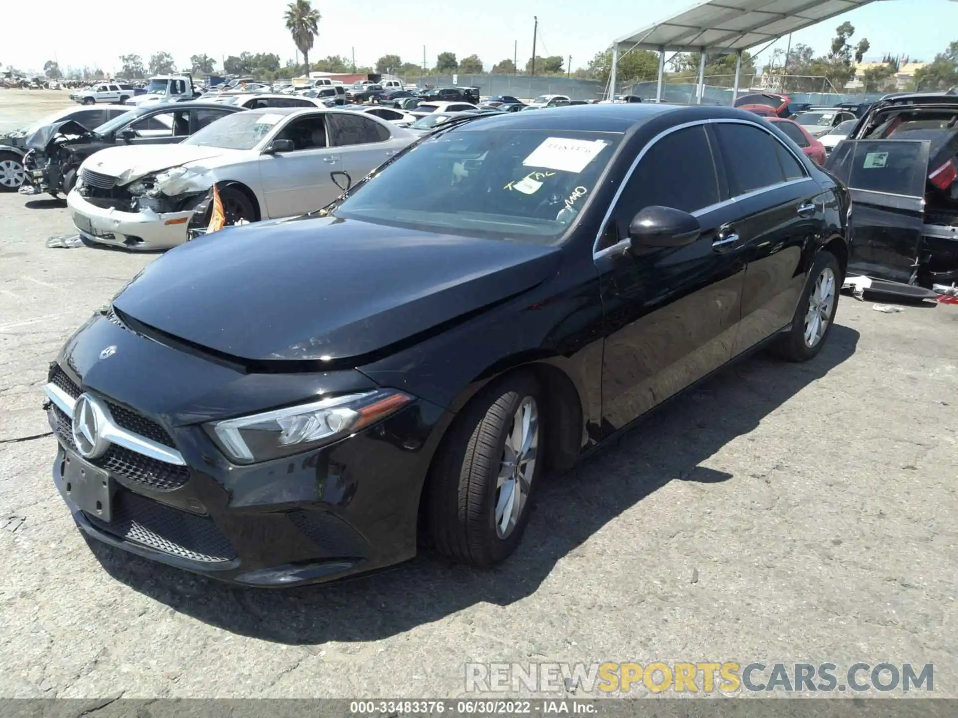 2 Photograph of a damaged car WDD3G4EB0KW026937 MERCEDES-BENZ A-CLASS 2019