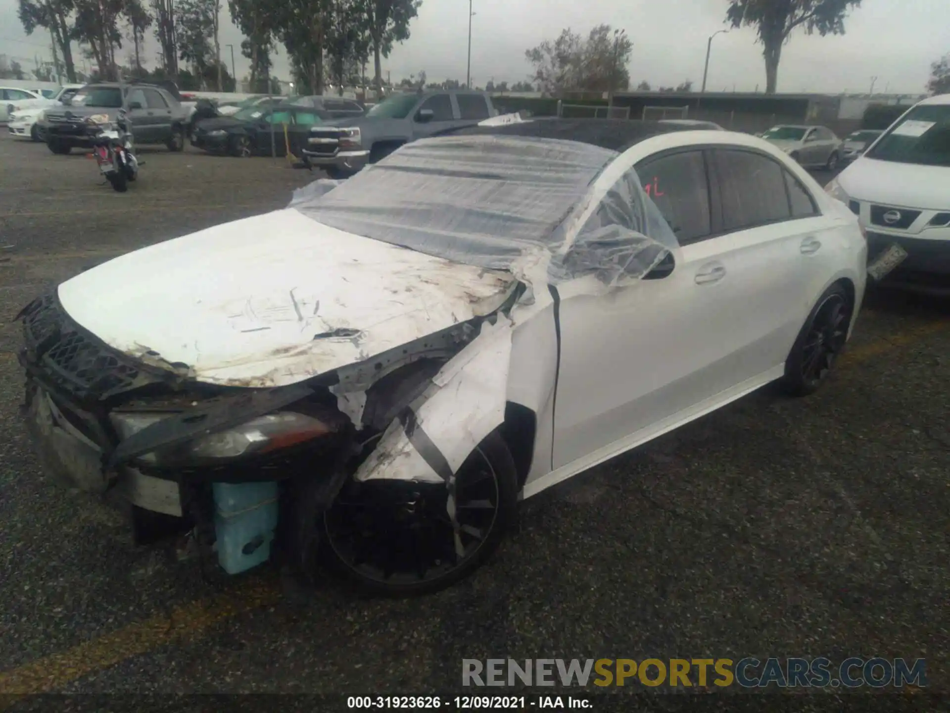 2 Photograph of a damaged car WDD3G4EB0KW027652 MERCEDES-BENZ A-CLASS 2019