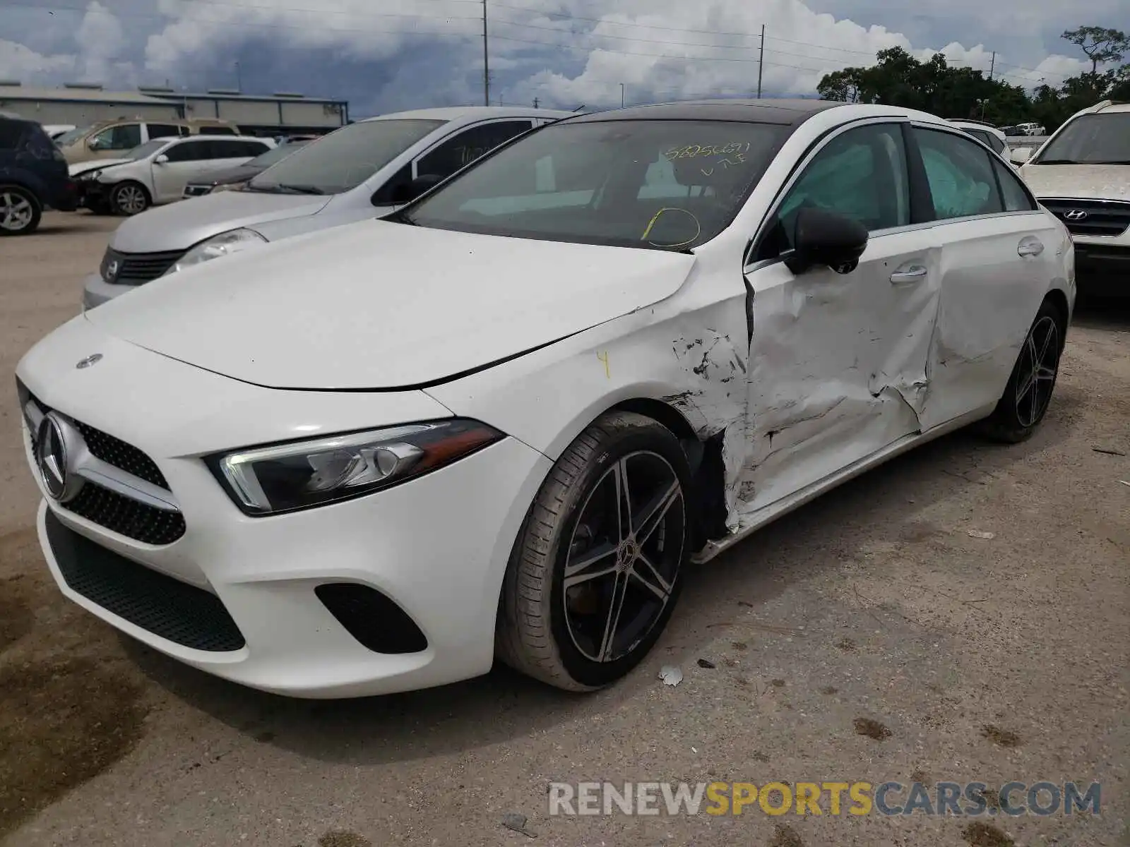 2 Photograph of a damaged car WDD3G4EB1KW000489 MERCEDES-BENZ A-CLASS 2019