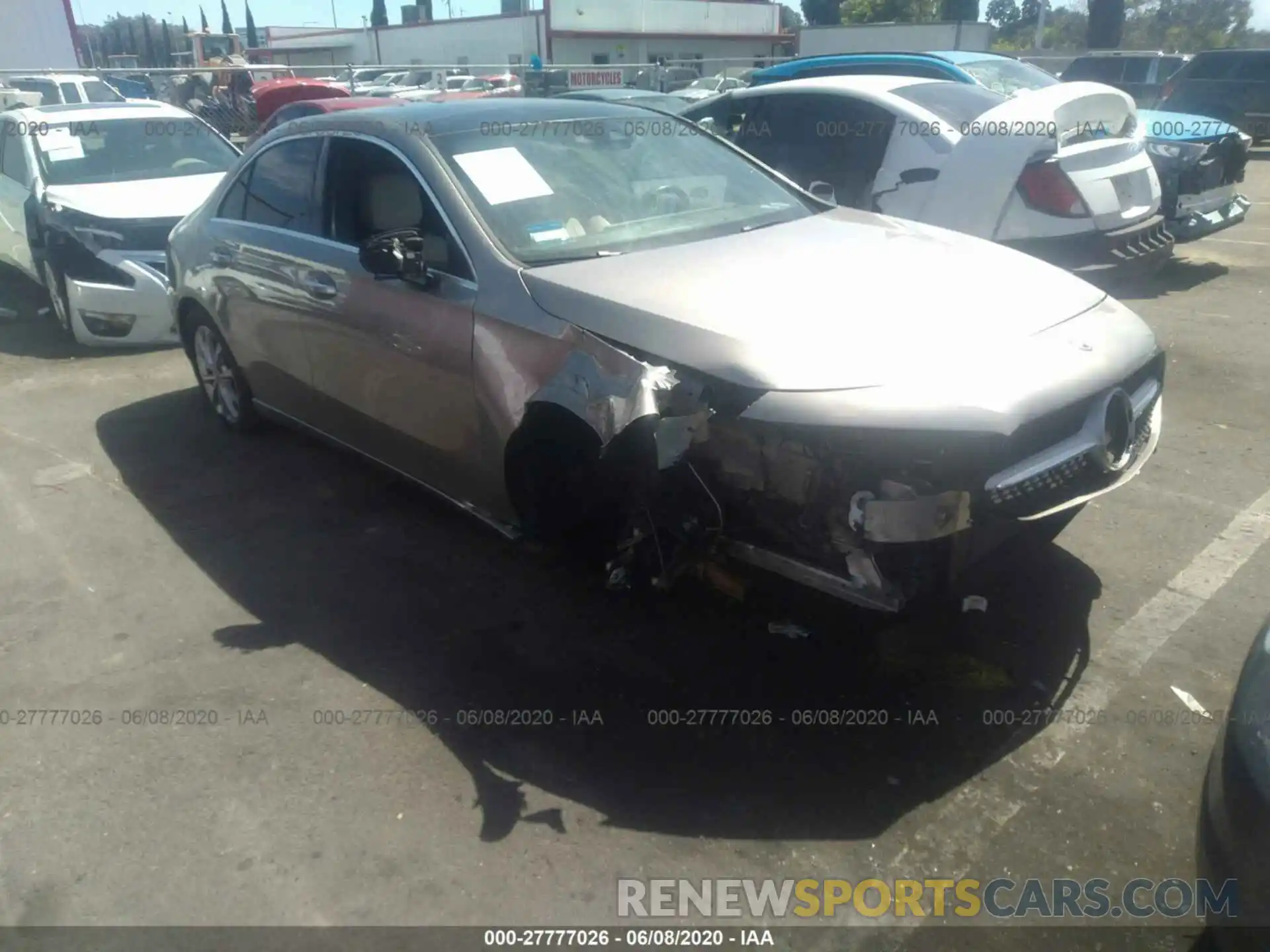 1 Photograph of a damaged car WDD3G4EB1KW002310 MERCEDES-BENZ A-CLASS 2019