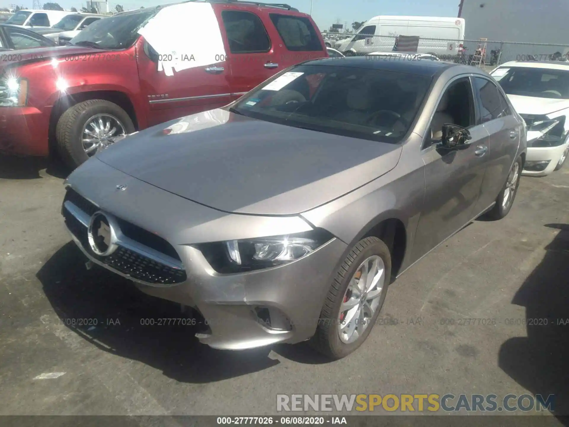 2 Photograph of a damaged car WDD3G4EB1KW002310 MERCEDES-BENZ A-CLASS 2019