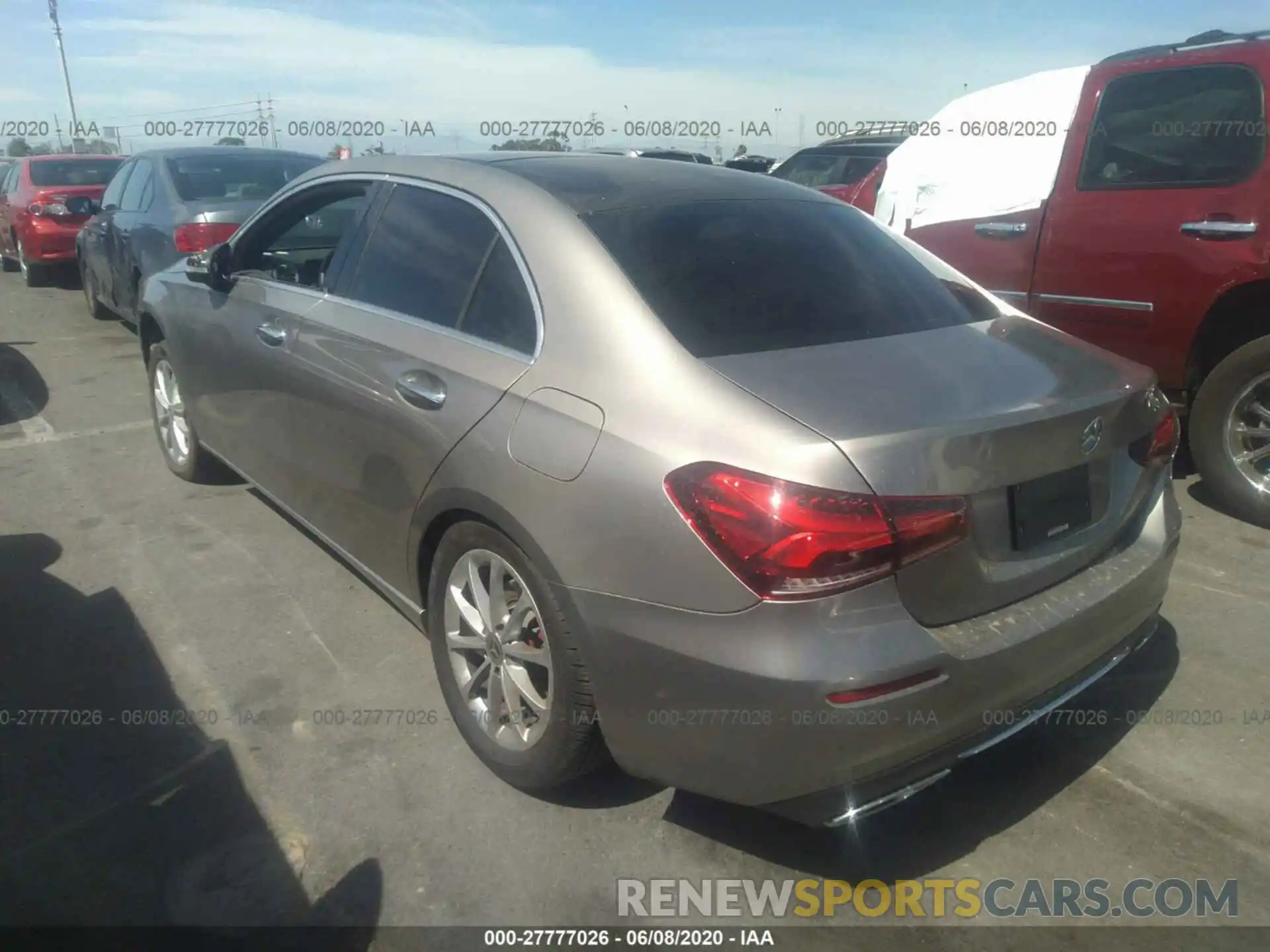 3 Photograph of a damaged car WDD3G4EB1KW002310 MERCEDES-BENZ A-CLASS 2019