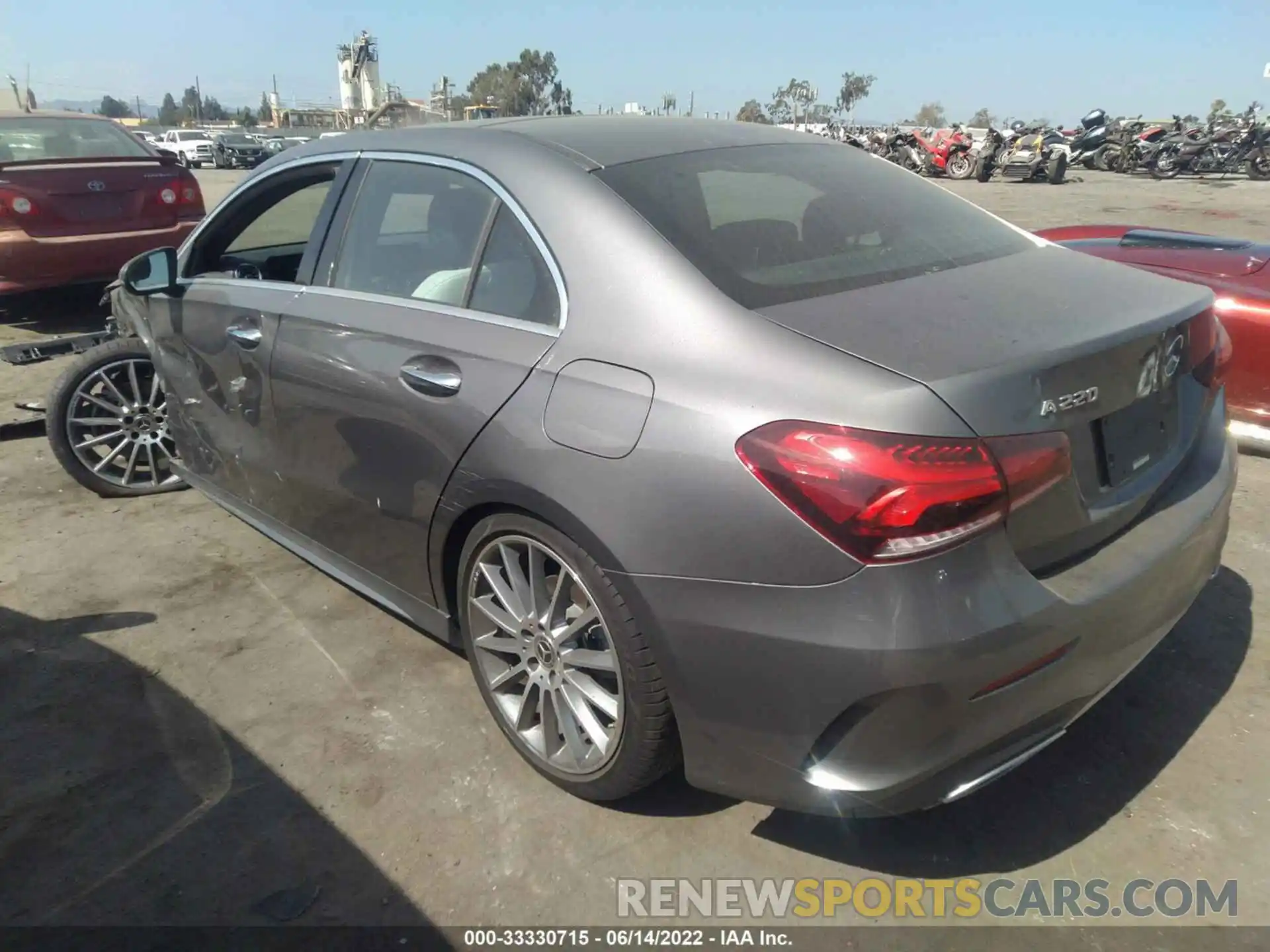 3 Photograph of a damaged car WDD3G4EB1KW014229 MERCEDES-BENZ A-CLASS 2019