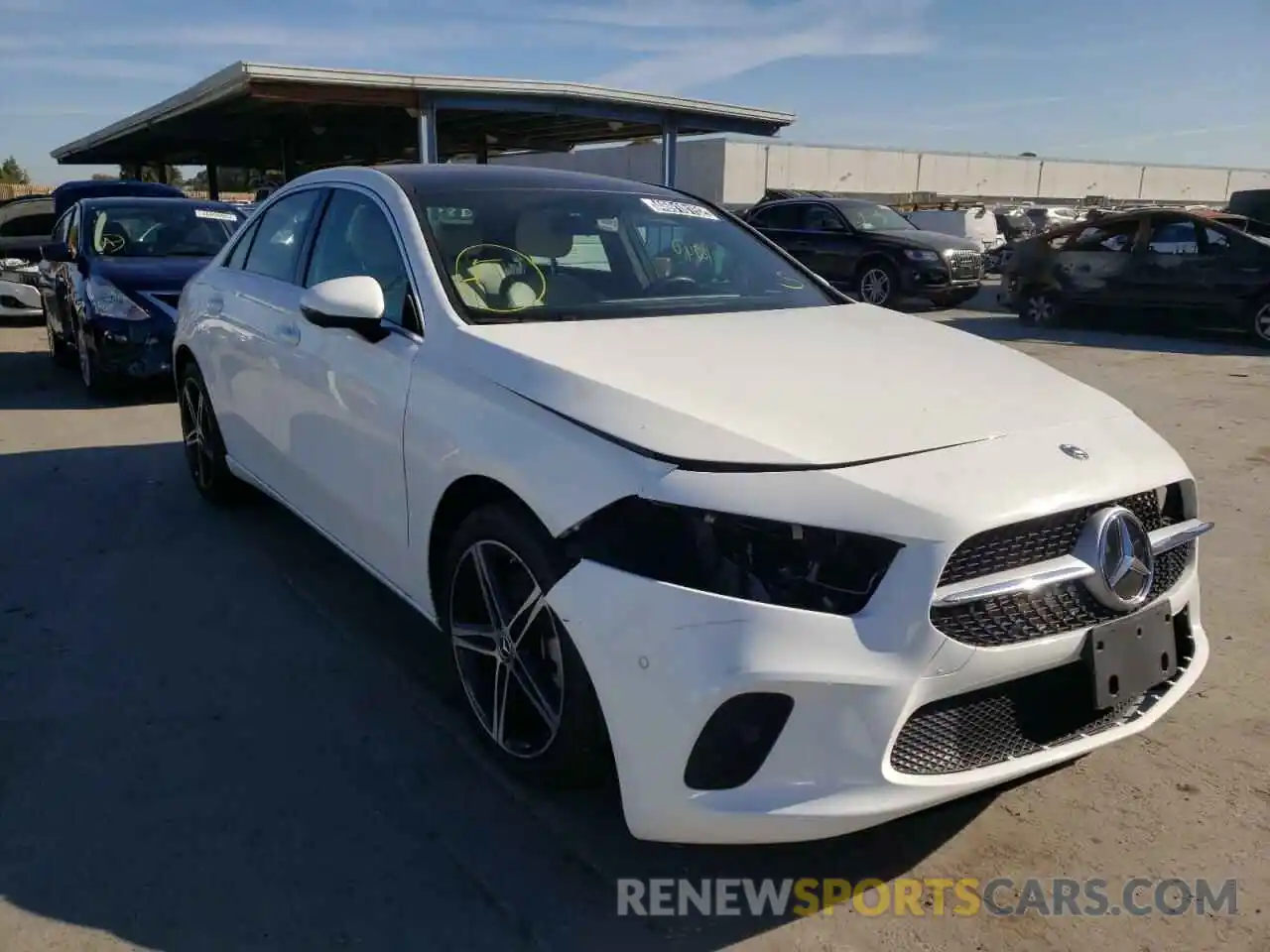 1 Photograph of a damaged car WDD3G4EB1KW015638 MERCEDES-BENZ A-CLASS 2019