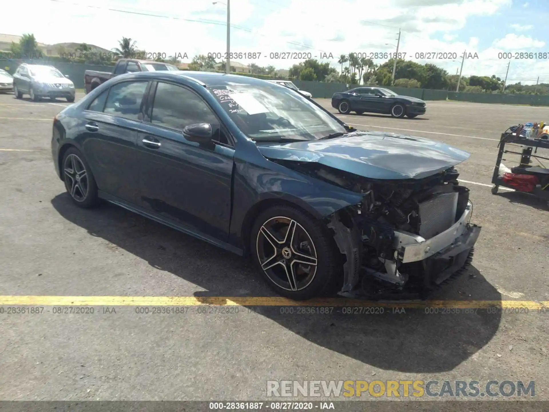 1 Photograph of a damaged car WDD3G4EB1KW019074 MERCEDES-BENZ A-CLASS 2019