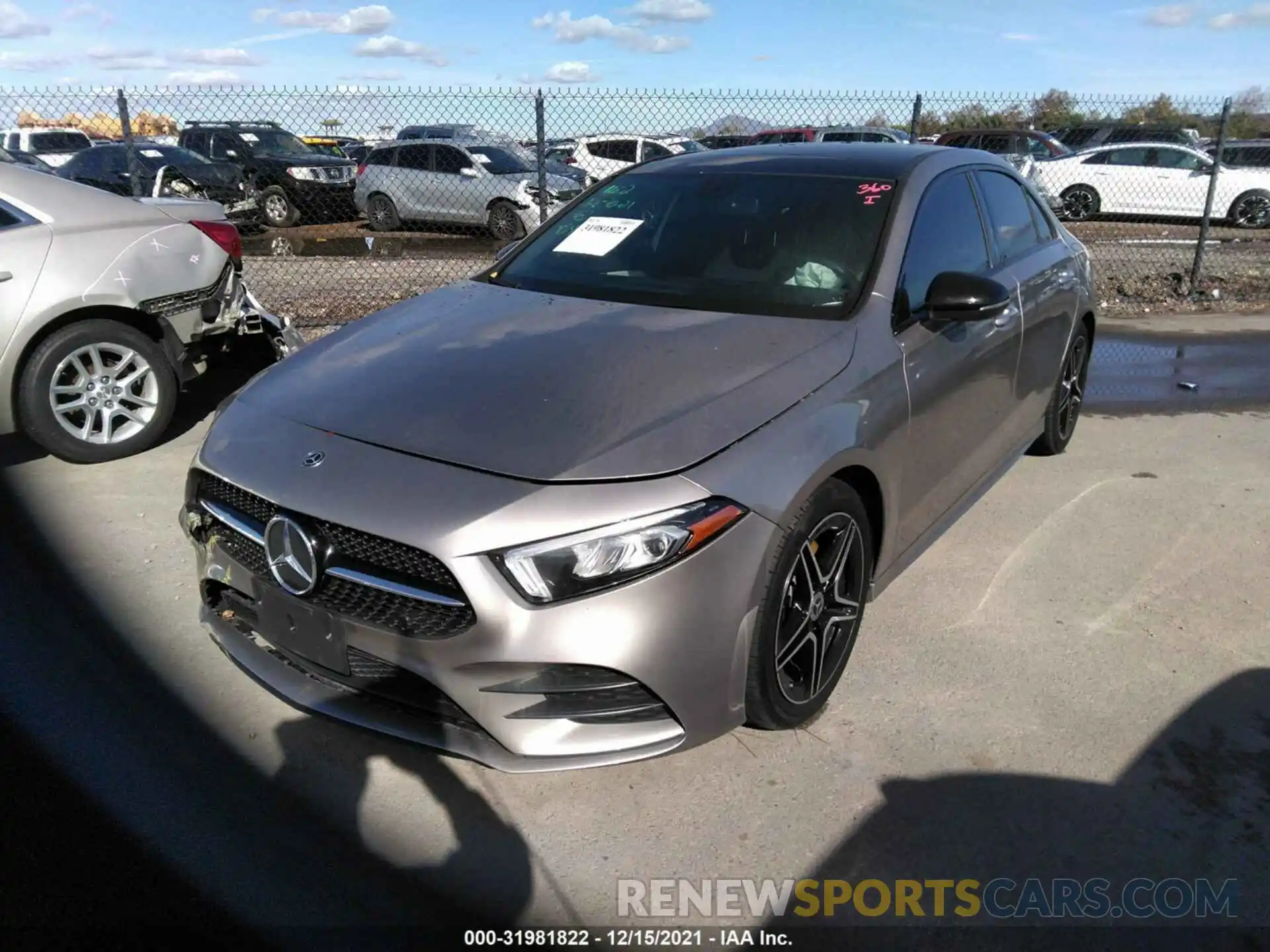 2 Photograph of a damaged car WDD3G4EB1KW019544 MERCEDES-BENZ A-CLASS 2019