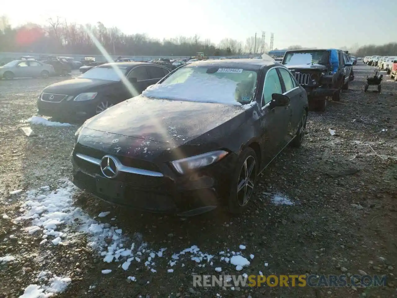 2 Photograph of a damaged car WDD3G4EB1KW019981 MERCEDES-BENZ A-CLASS 2019