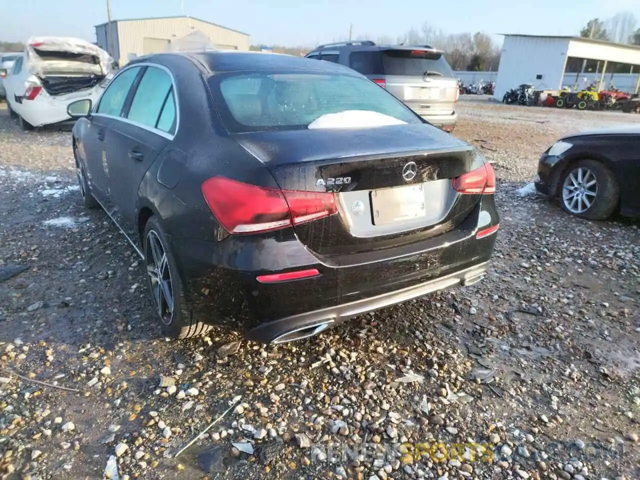 3 Photograph of a damaged car WDD3G4EB1KW019981 MERCEDES-BENZ A-CLASS 2019