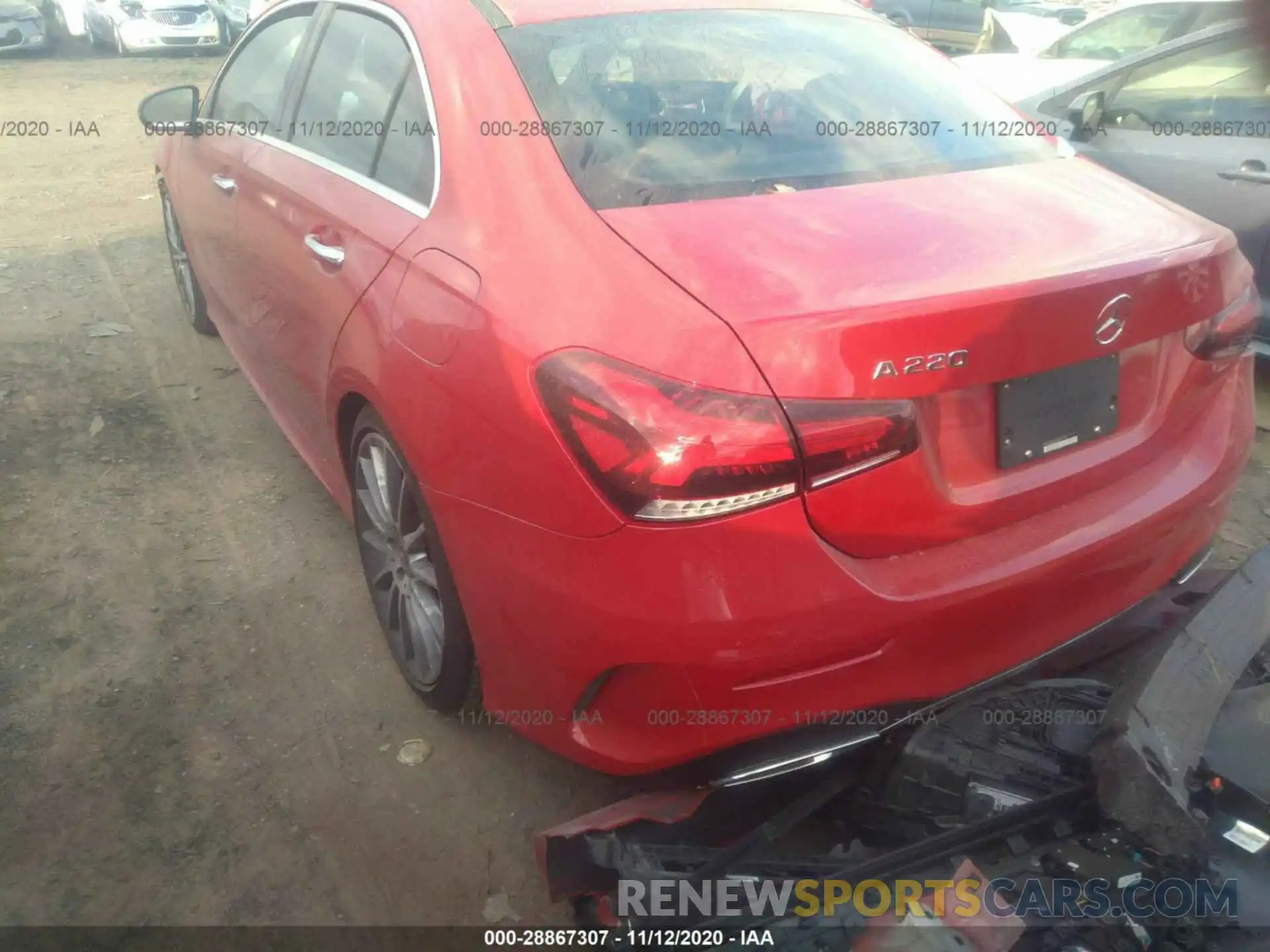 3 Photograph of a damaged car WDD3G4EB1KW020189 MERCEDES-BENZ A-CLASS 2019