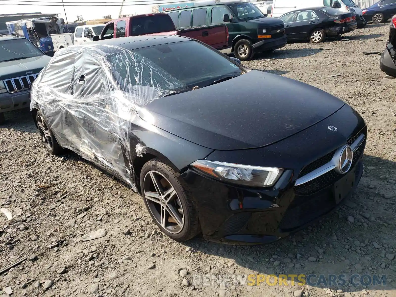 1 Photograph of a damaged car WDD3G4EB1KW021455 MERCEDES-BENZ A-CLASS 2019