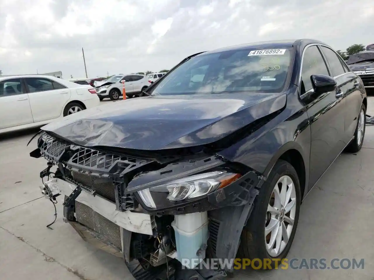 2 Photograph of a damaged car WDD3G4EB1KW023447 MERCEDES-BENZ A-CLASS 2019