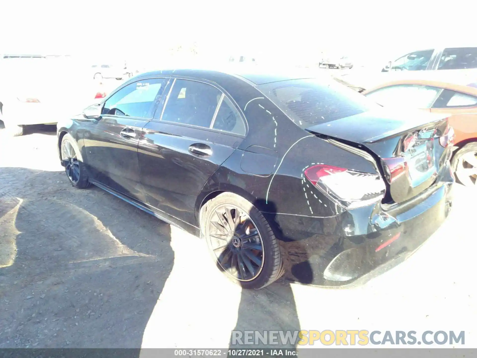 3 Photograph of a damaged car WDD3G4EB1KW025344 MERCEDES-BENZ A-CLASS 2019