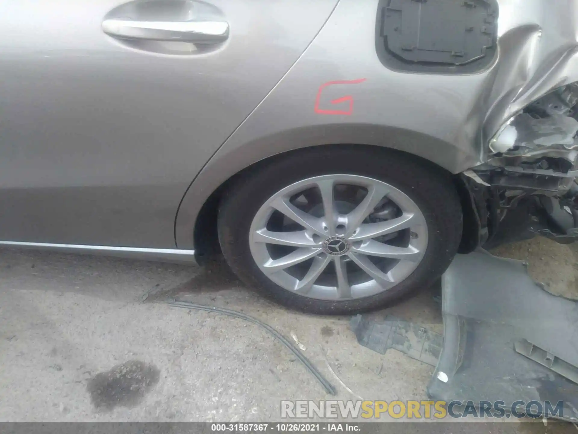 13 Photograph of a damaged car WDD3G4EB1KW025747 MERCEDES-BENZ A-CLASS 2019