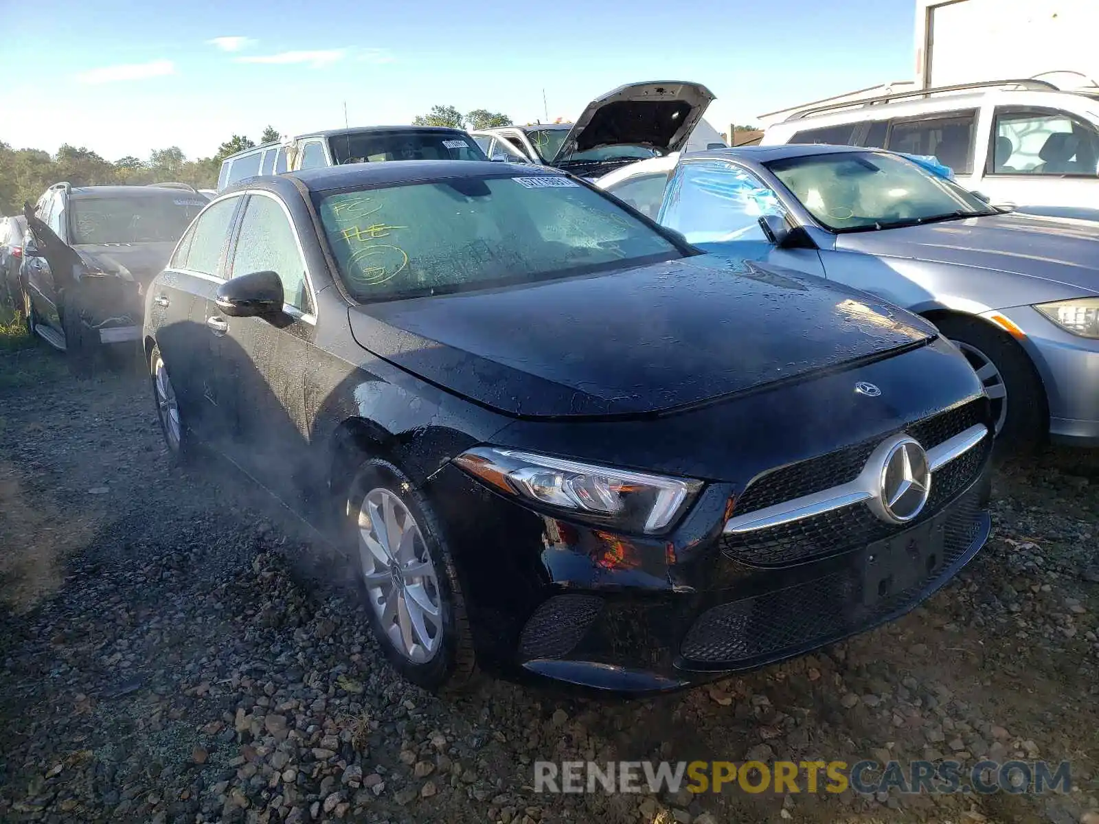 1 Photograph of a damaged car WDD3G4EB1KW025859 MERCEDES-BENZ A-CLASS 2019