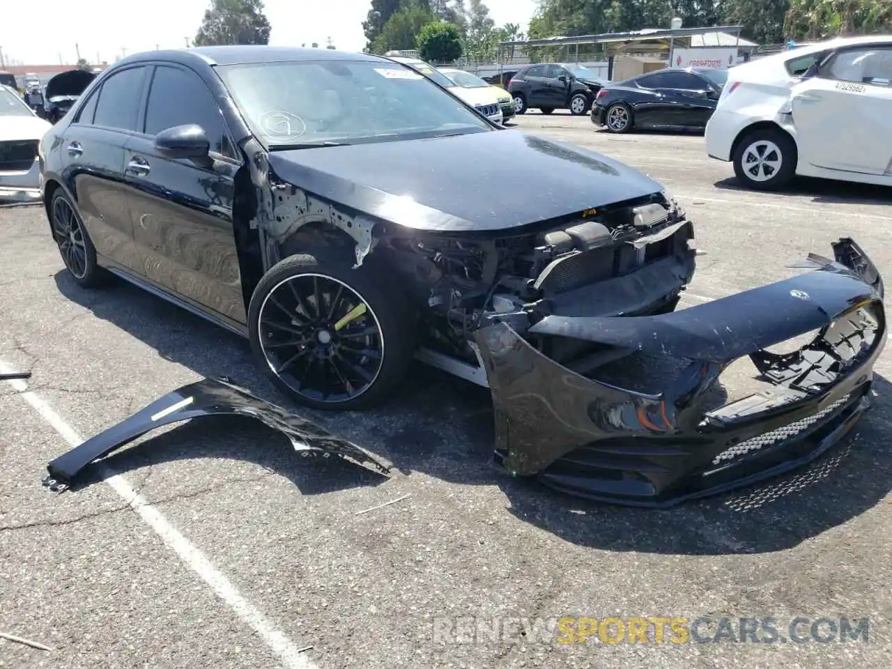 1 Photograph of a damaged car WDD3G4EB1KW026302 MERCEDES-BENZ A-CLASS 2019