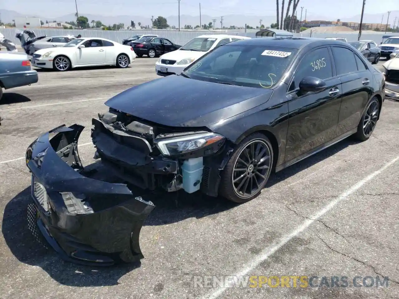 2 Photograph of a damaged car WDD3G4EB1KW026302 MERCEDES-BENZ A-CLASS 2019