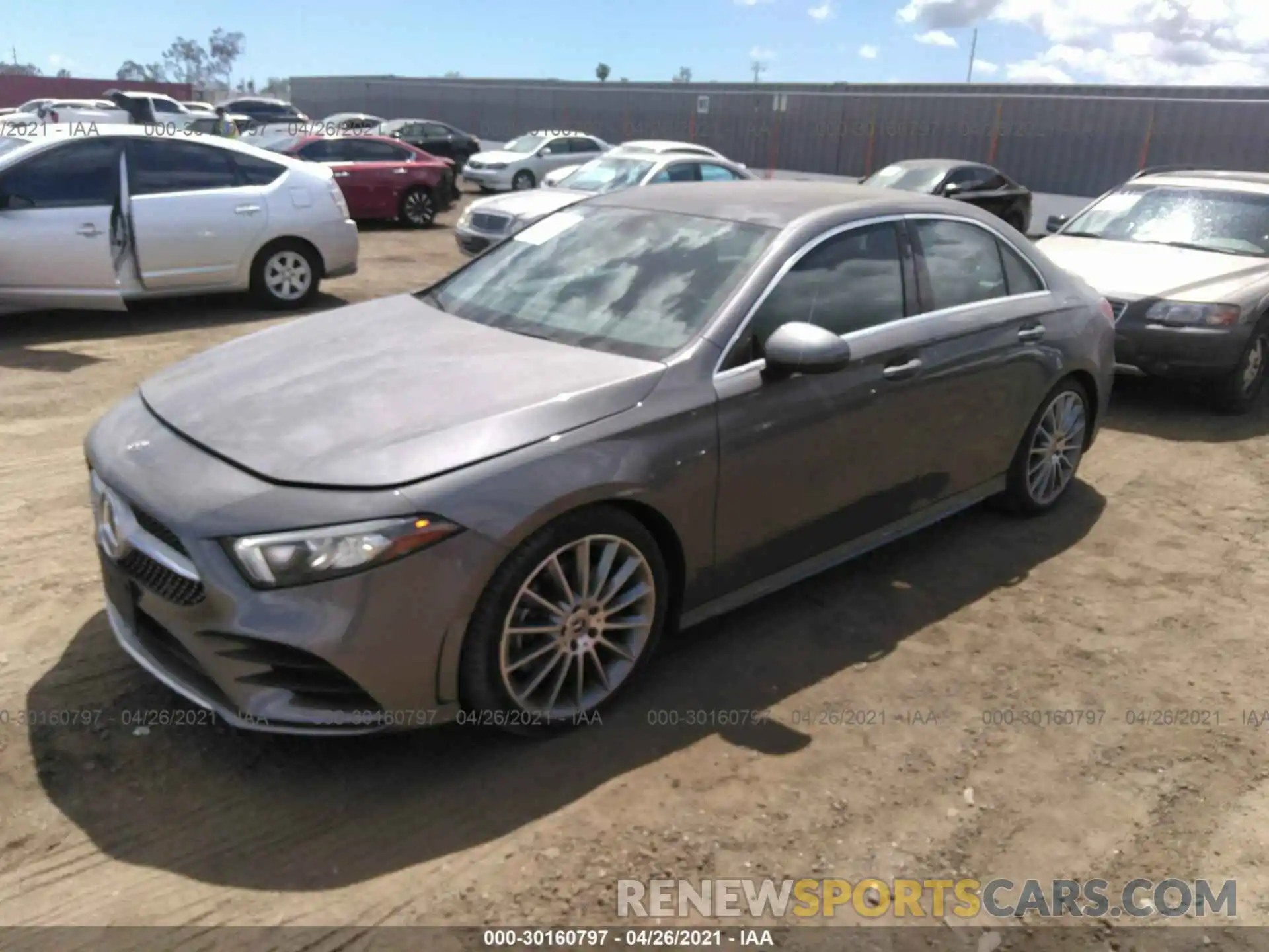 2 Photograph of a damaged car WDD3G4EB1KW027109 MERCEDES-BENZ A-CLASS 2019