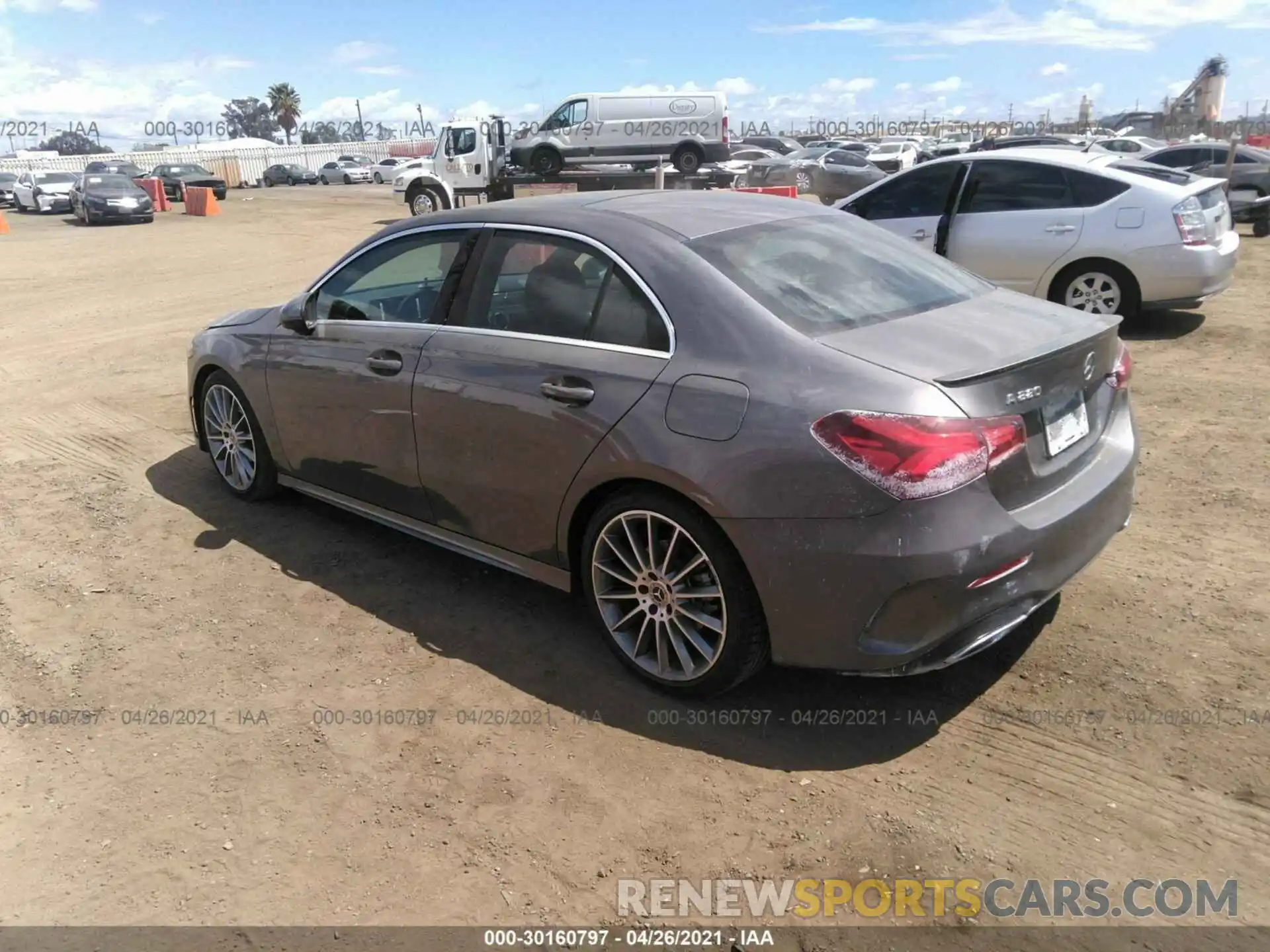 3 Photograph of a damaged car WDD3G4EB1KW027109 MERCEDES-BENZ A-CLASS 2019