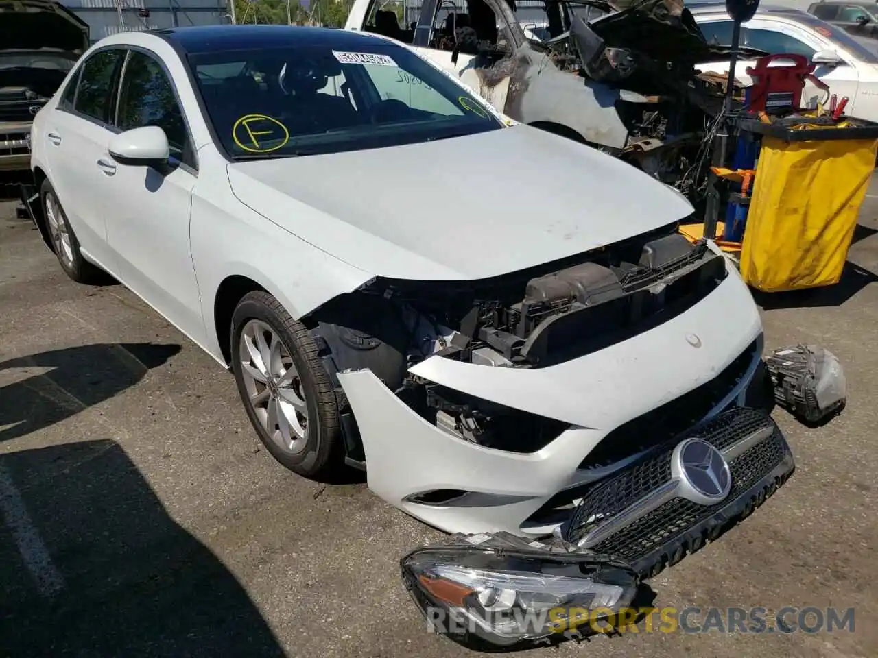 1 Photograph of a damaged car WDD3G4EB1KW027594 MERCEDES-BENZ A-CLASS 2019