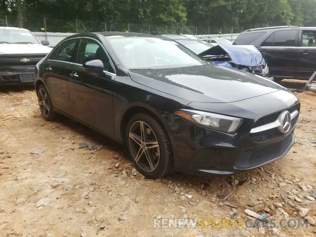 1 Photograph of a damaged car WDD3G4EB1KW031046 MERCEDES-BENZ A-CLASS 2019