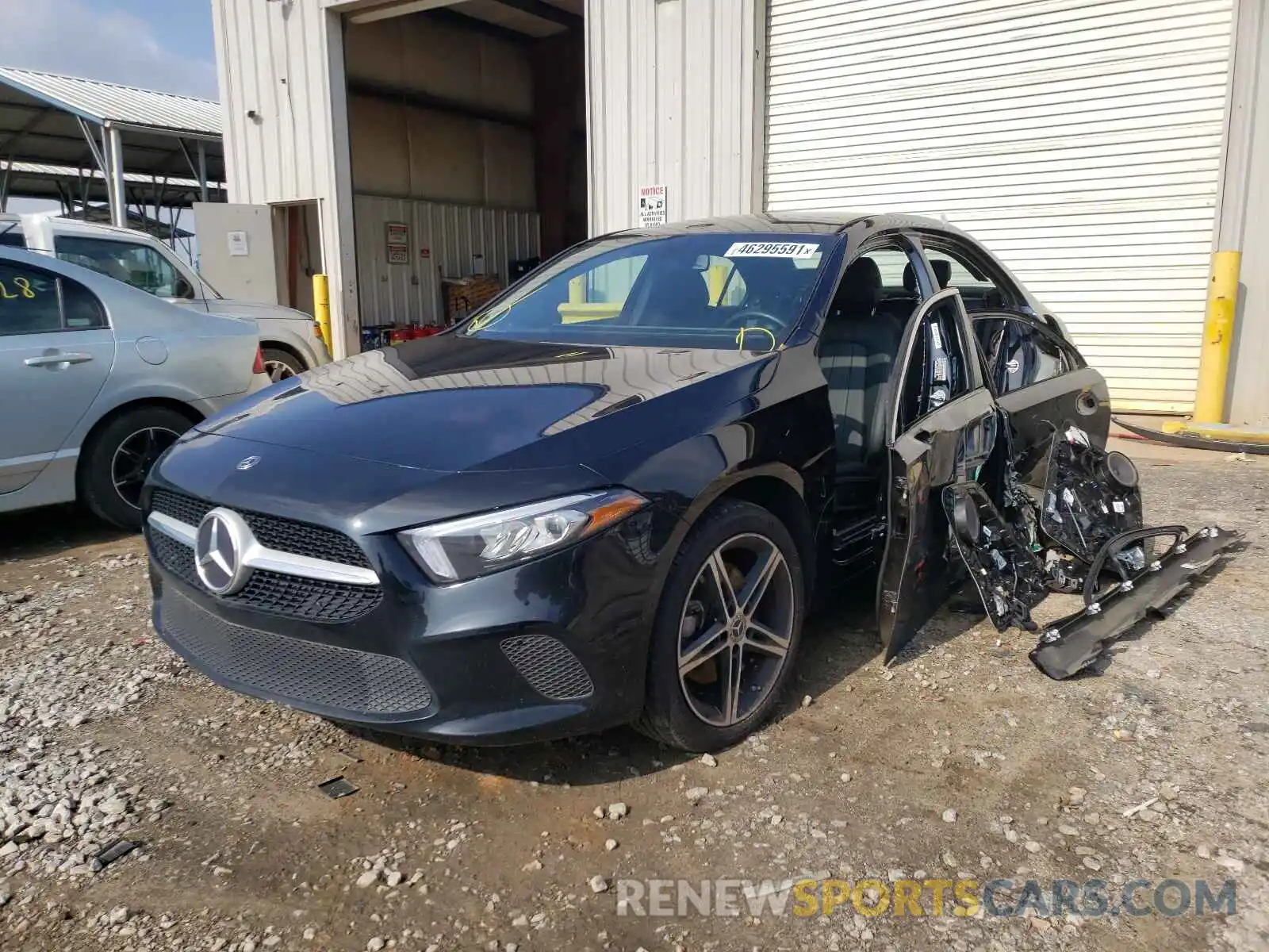 2 Photograph of a damaged car WDD3G4EB1KW031046 MERCEDES-BENZ A-CLASS 2019